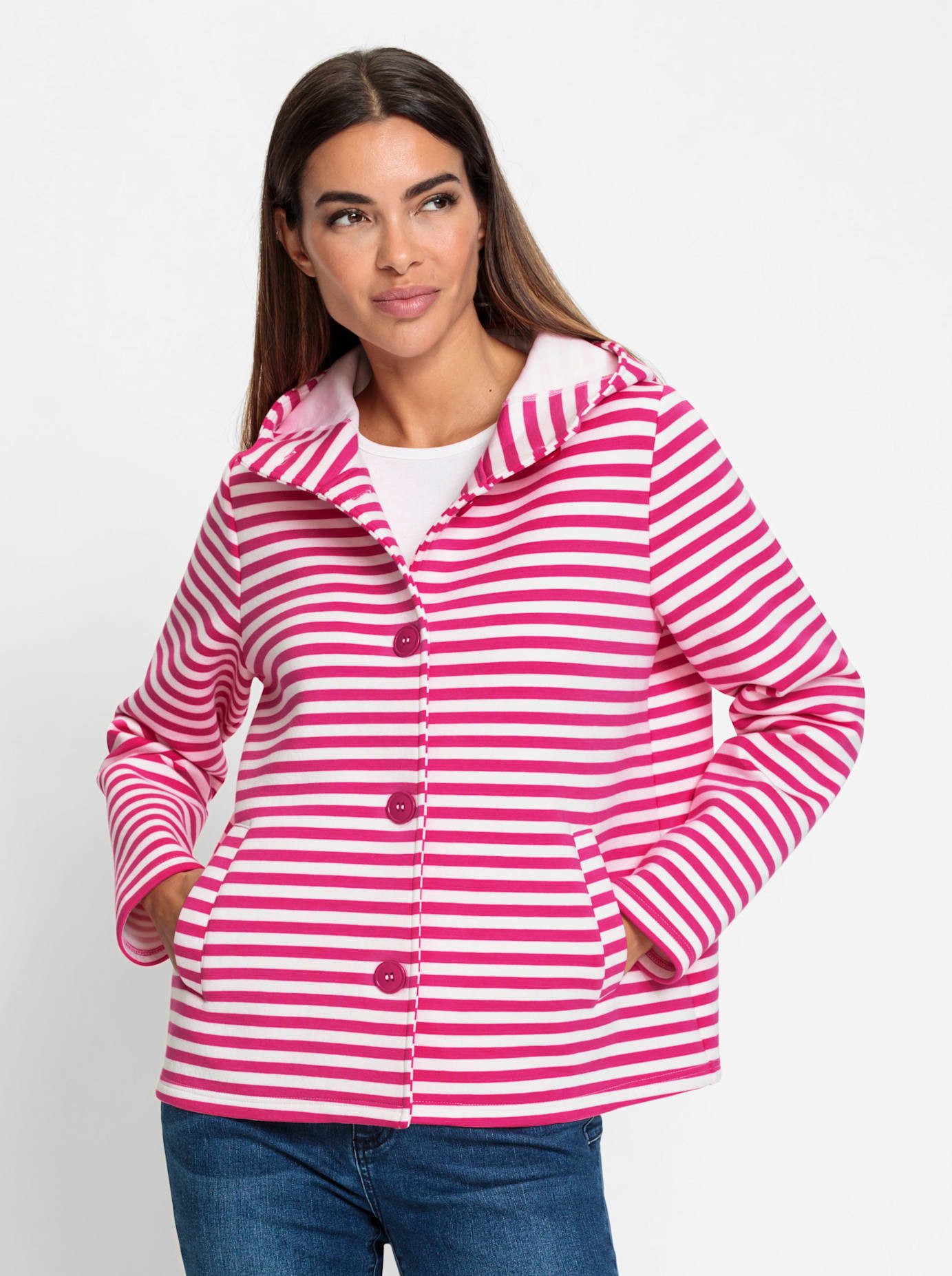 heine Shirtjasje Sweatvest (1-delig)