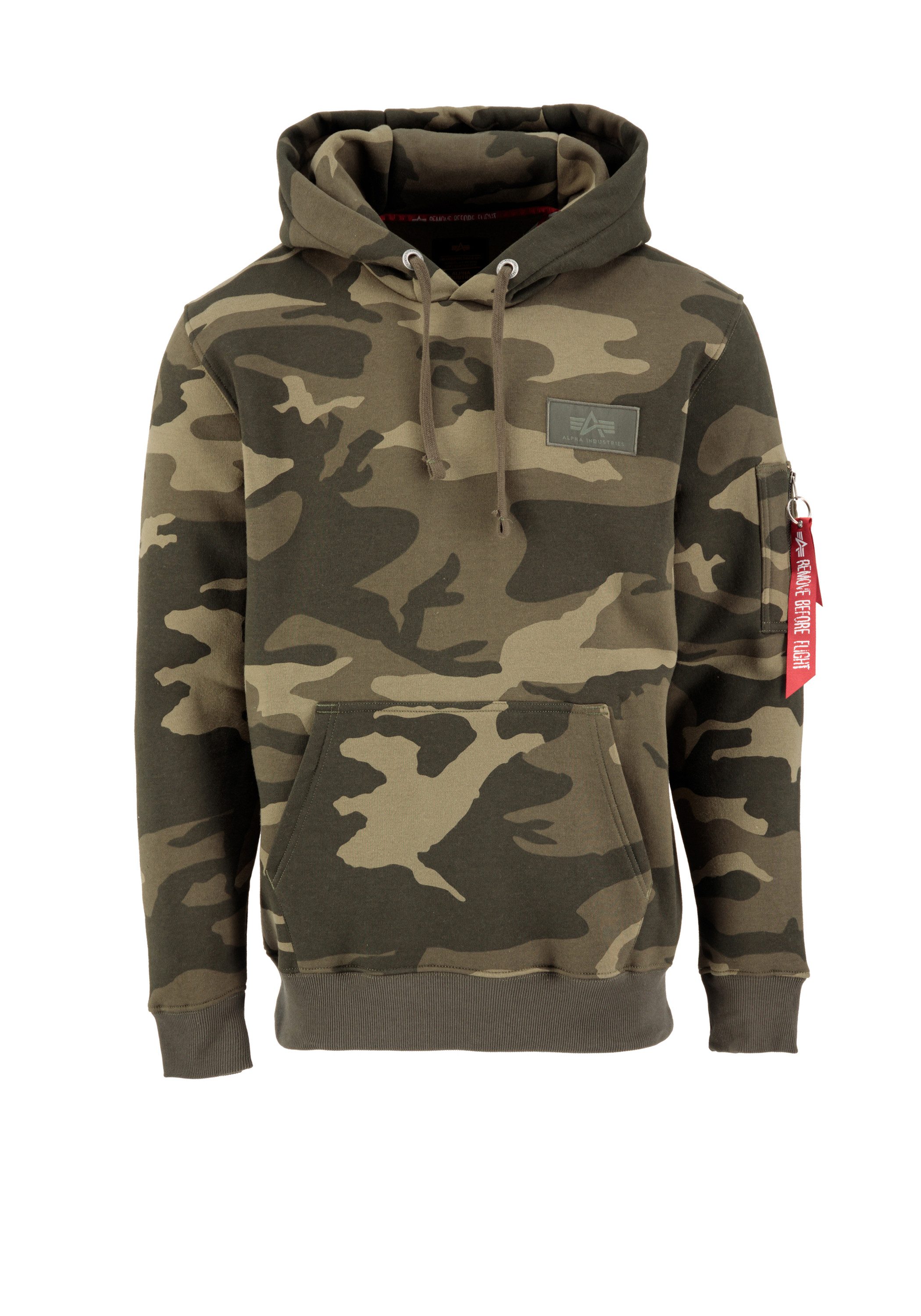 Alpha Industries Hoodie  Men - Hoodies Back Print Hoody Camo