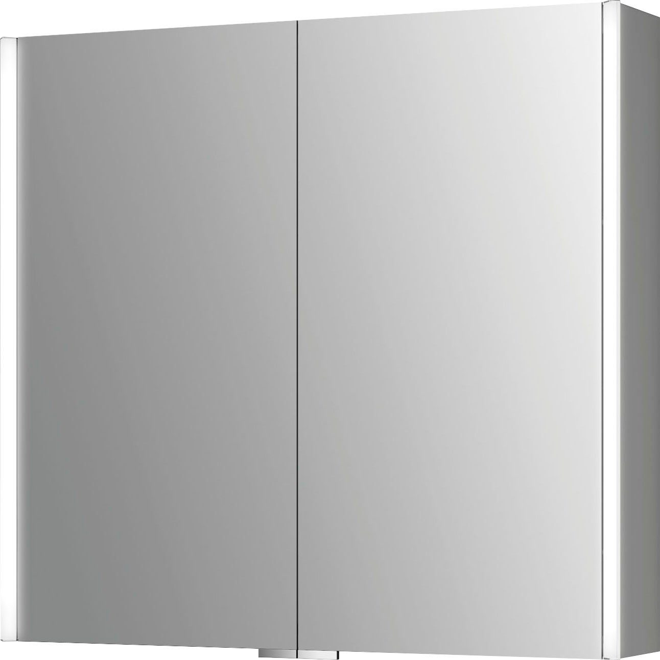 jokey Spiegelkast StyleAlu Aluminium, 80cm breed spiegels & verlichting