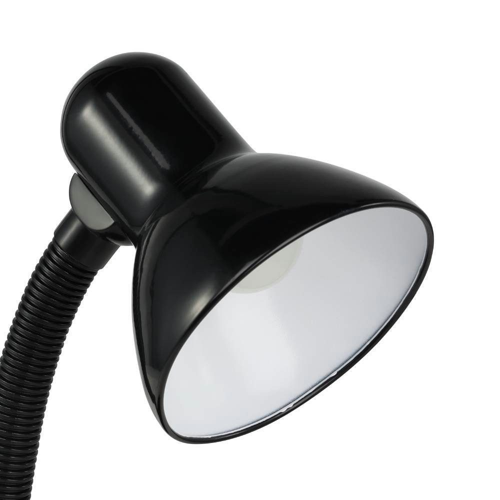 EGLO Tafellamp Basic zwart / ø12,5 x h30 cm / excl. 1x e27 (elk max. 40 w) / draaibaar