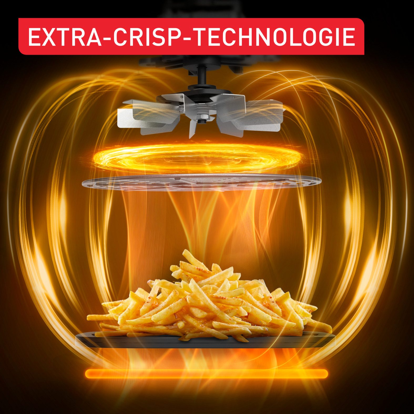 Tefal Airfryer FW4018 Easy Fry XL Surface met pizzabakfunctie