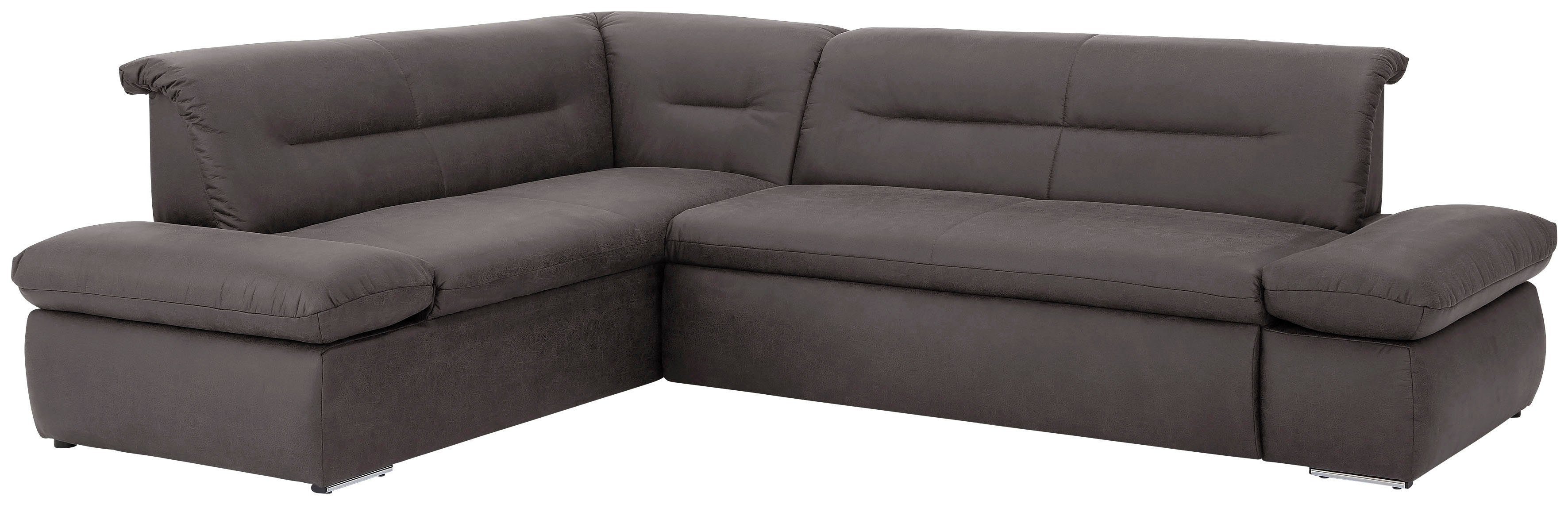 INOSIGN Hoekbank Avesa L-vorm Naar keuze met arm- en slaapfunctie, bxdxh: 275x211x80 cm