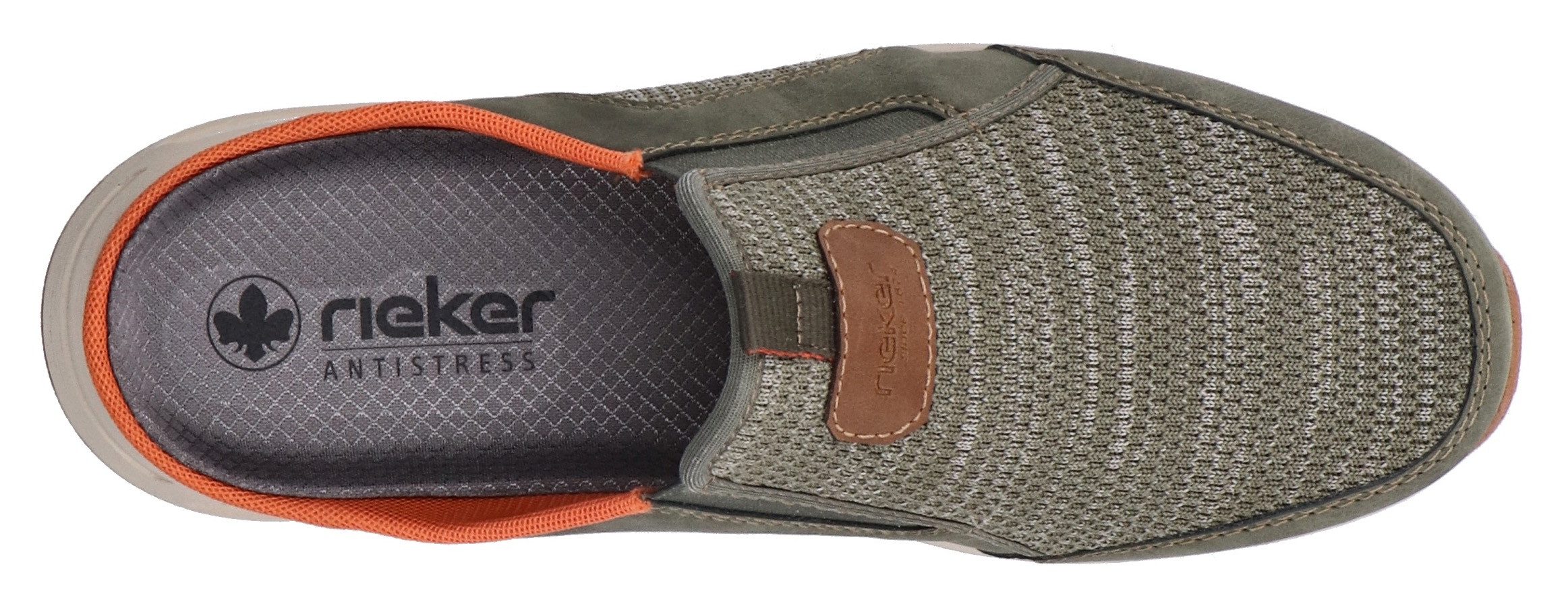 Rieker Clogs , zomer schoen, strand schoen, huisschoen met zij-elastische inzetten