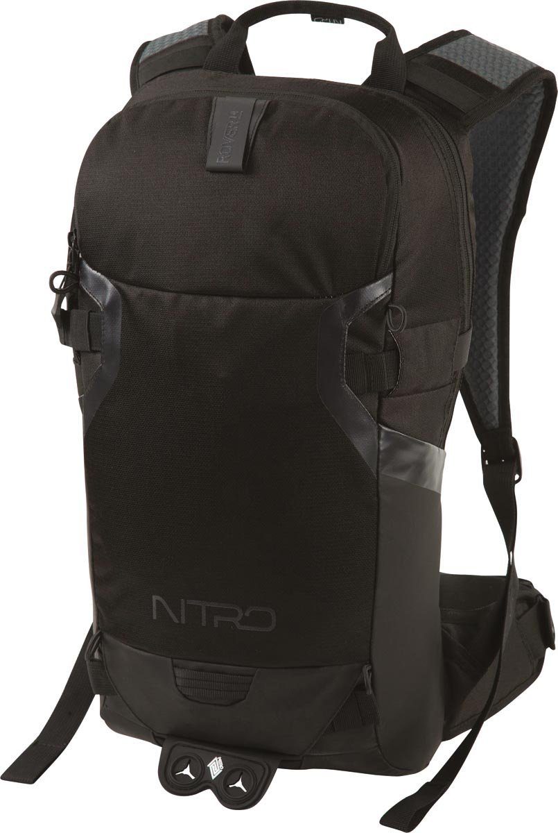 NITRO Trekkingrugzak Rover 14, Black Out Fietsrugzak, wandelrugzak, vrijetijdsruim, straat- en bikepack