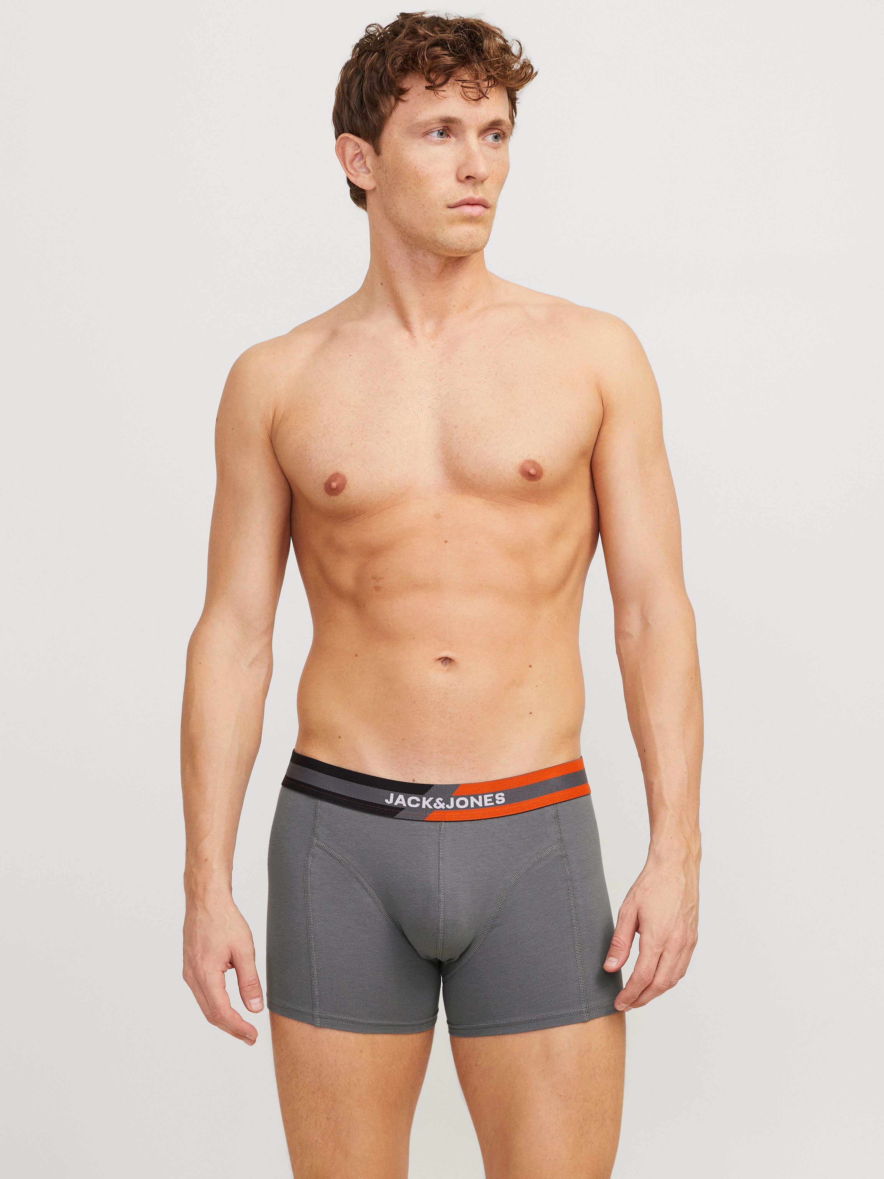 Jack & Jones Trunk JACSTEVE SOLID TRUNKS 3 PACK SN (3 stuks)