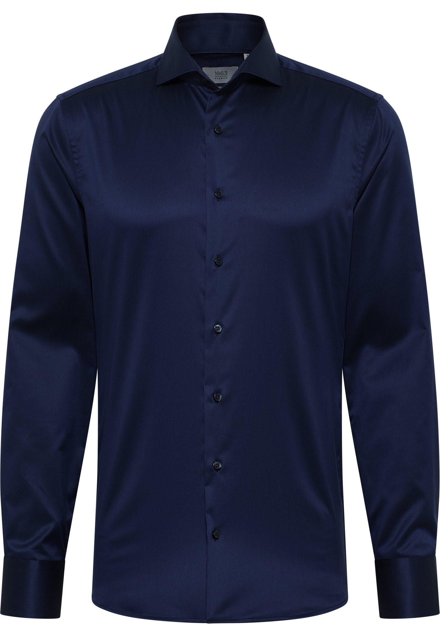 Eterna Overhemd met lange mouwen Slim fit NON IRON (strijkvrij)