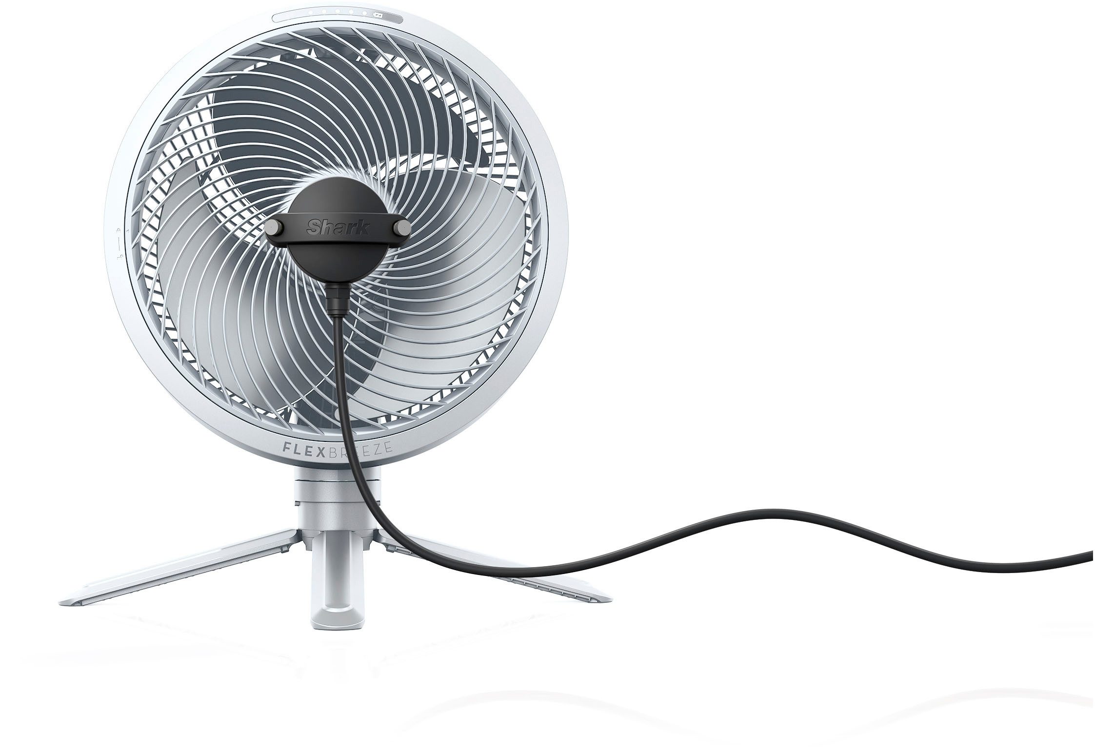 Shark Staande accu-ventilator FlexBreeze FA220EU Flüsterstille ventilator draadloos & bedraad inzetbaar