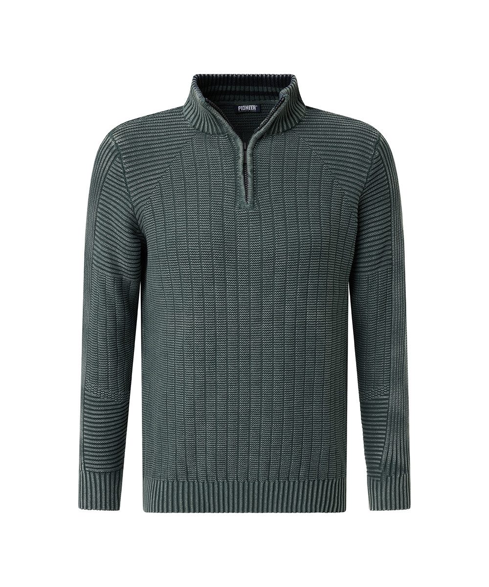 Pioneer Authentic Jeans Gebreide trui met breimotief