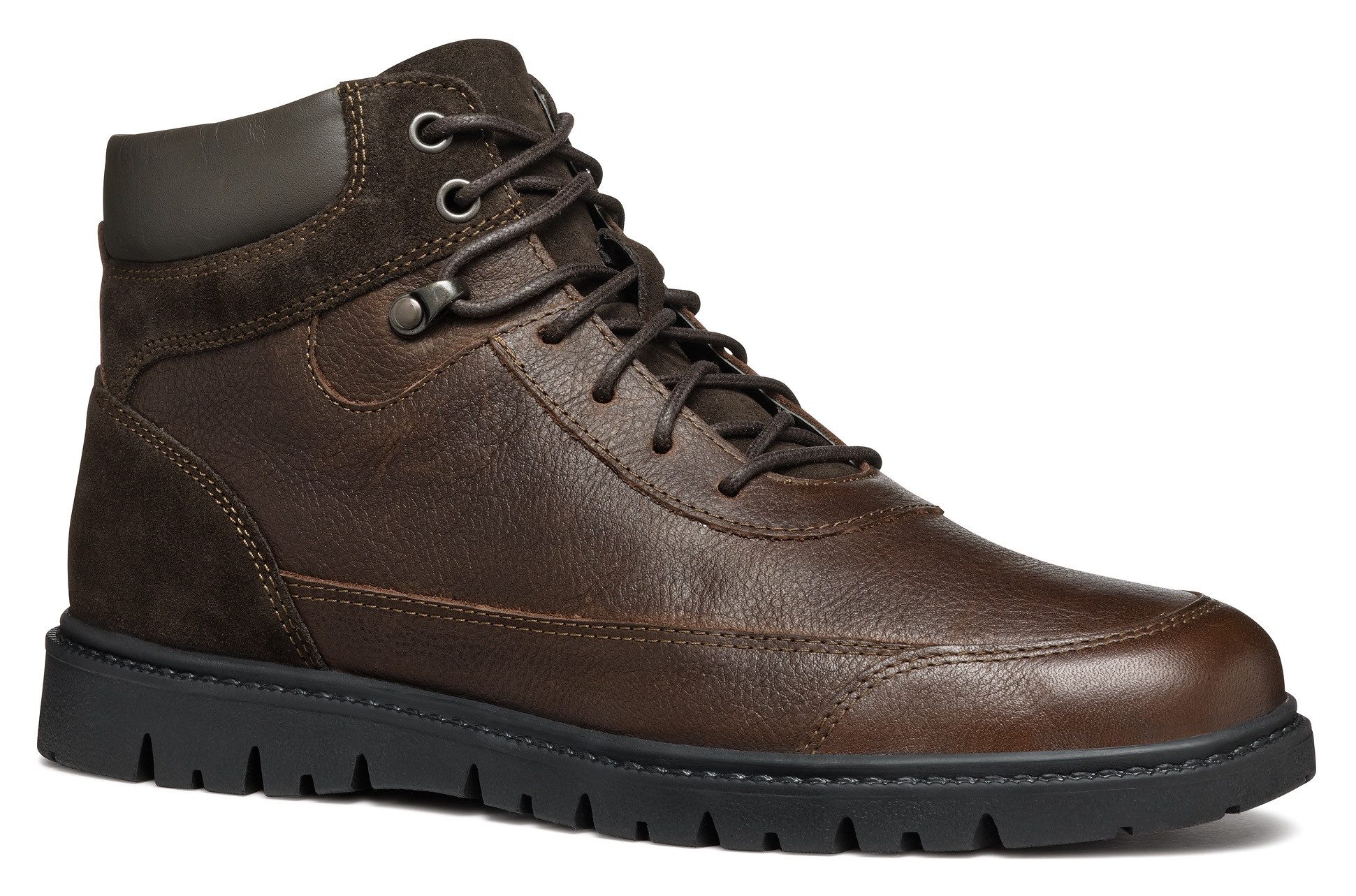 Geox Veterschoenen U GHIACCIAIO A Worker boots, veterschoenen, casual laarzen met doorlopende zool