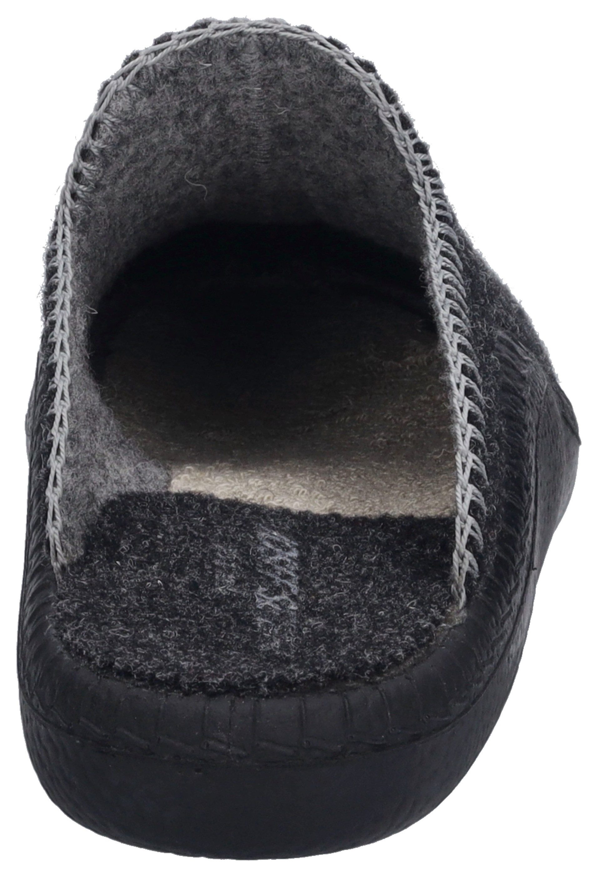 Josef Seibel Pantoffels Monaco 62 Huisschoen, slipper met decoratieve stiksels
