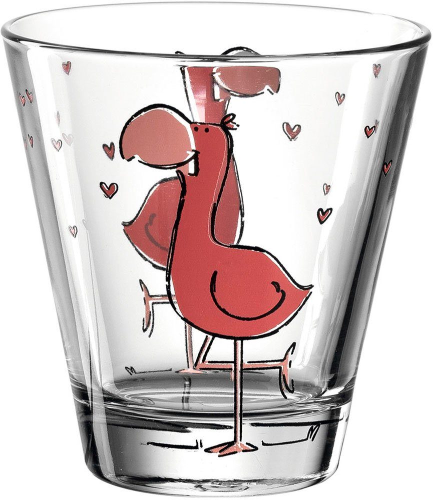 LEONARDO Kinderbeker BAMBINI flamingo (set, 6-delig)