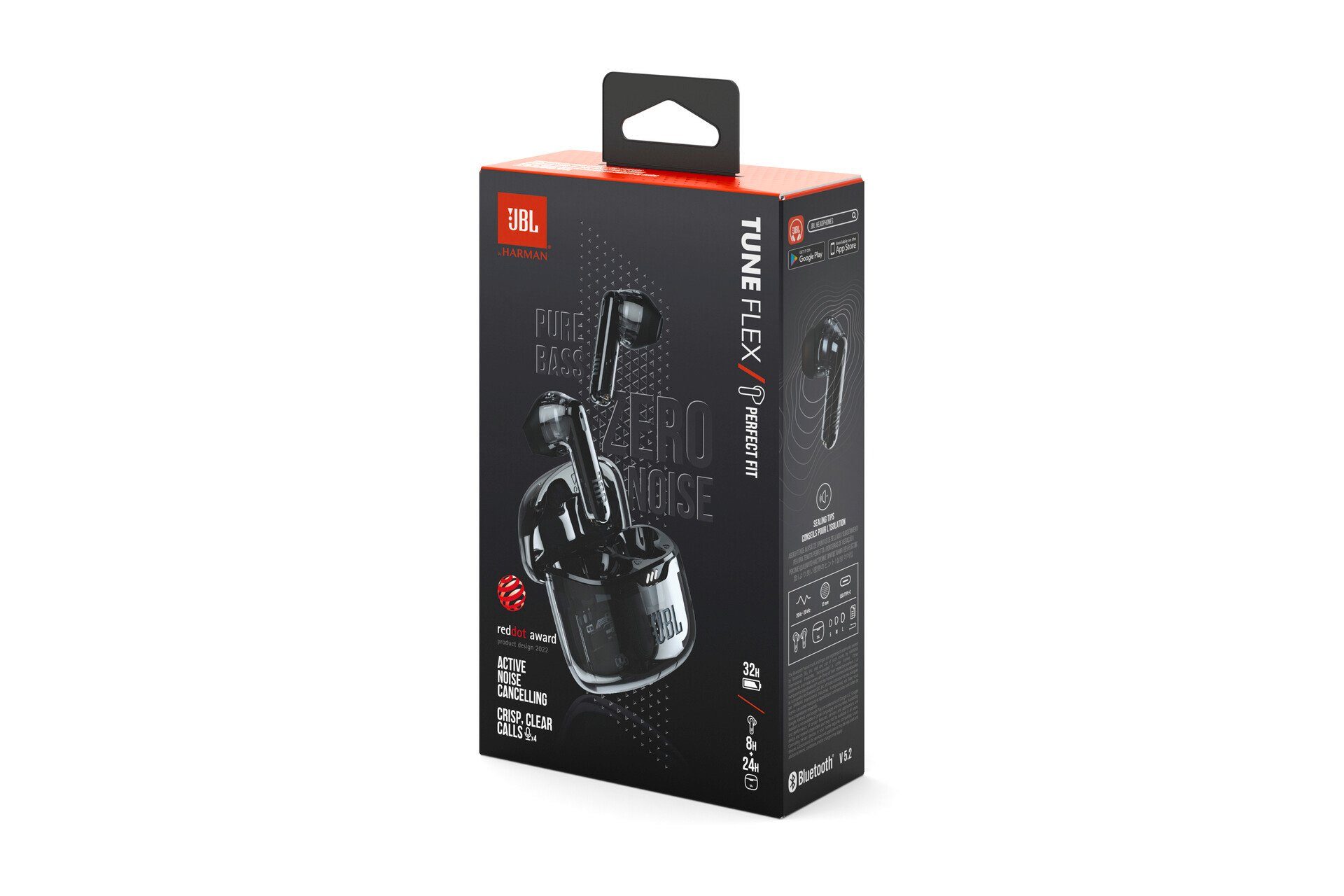 JBL Wireless in-ear-hoofdtelefoon Tune Flex Ghost- Sonderedition
