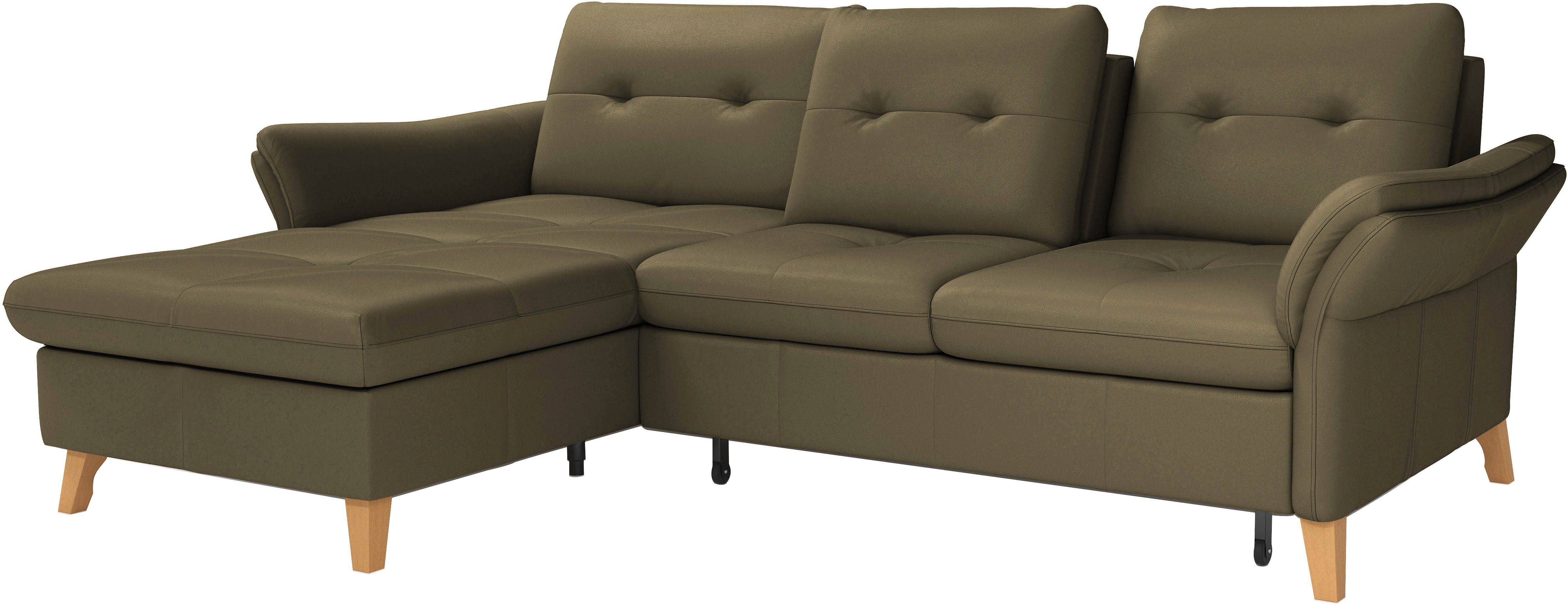sit&more Hoekbank Göteborg Zitdiepteverstelling en binnenvering, naar keuze met slaapfunctie
