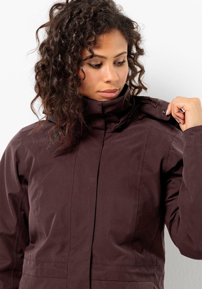 Jack Wolfskin Functionele 3-in-1-jas OTTAWA COAT