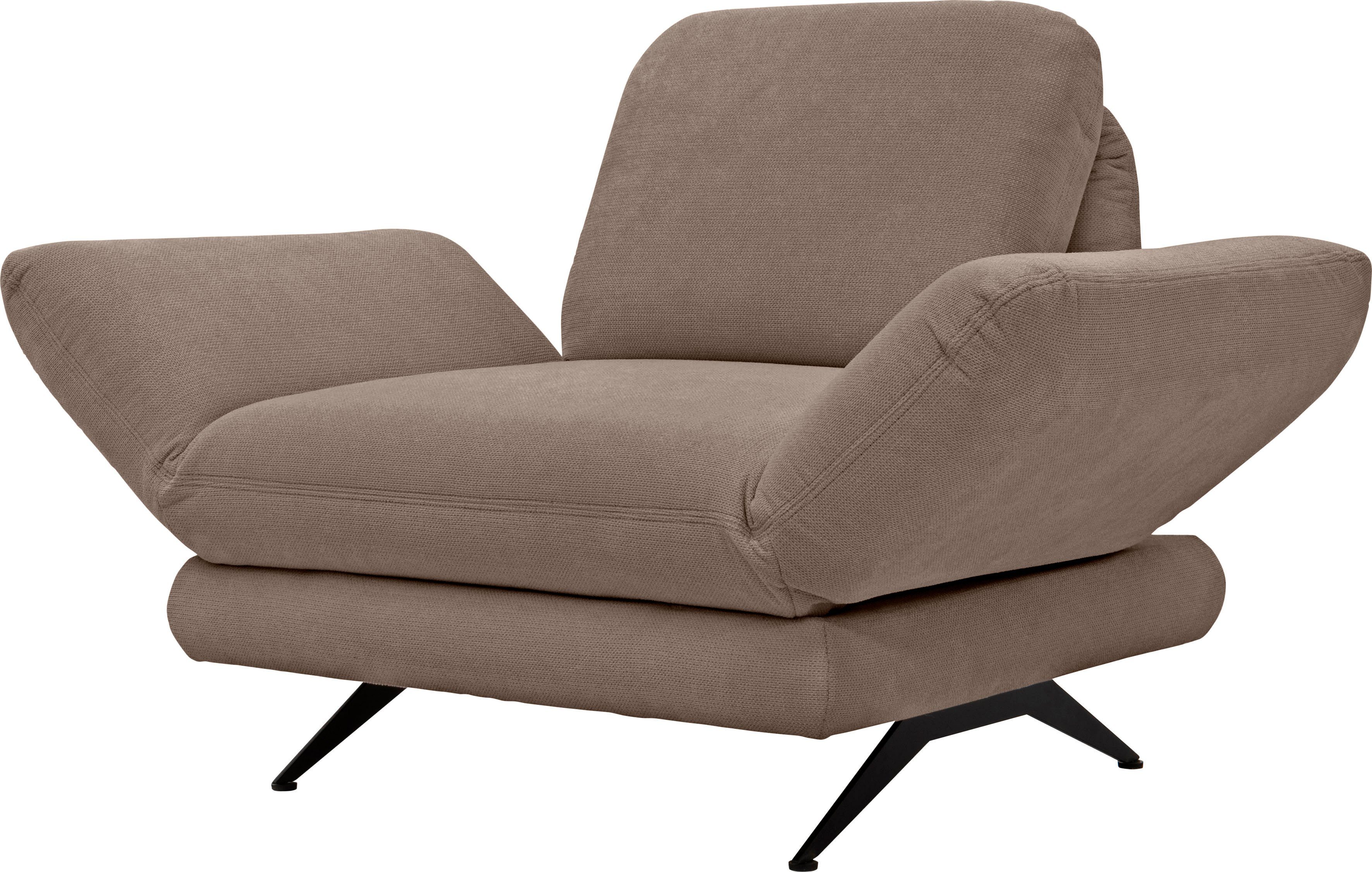 Places of Style Fauteuil Saletto modern design, incl. armleuningfunctie, naar keuze ook met verstelbare rugleuning