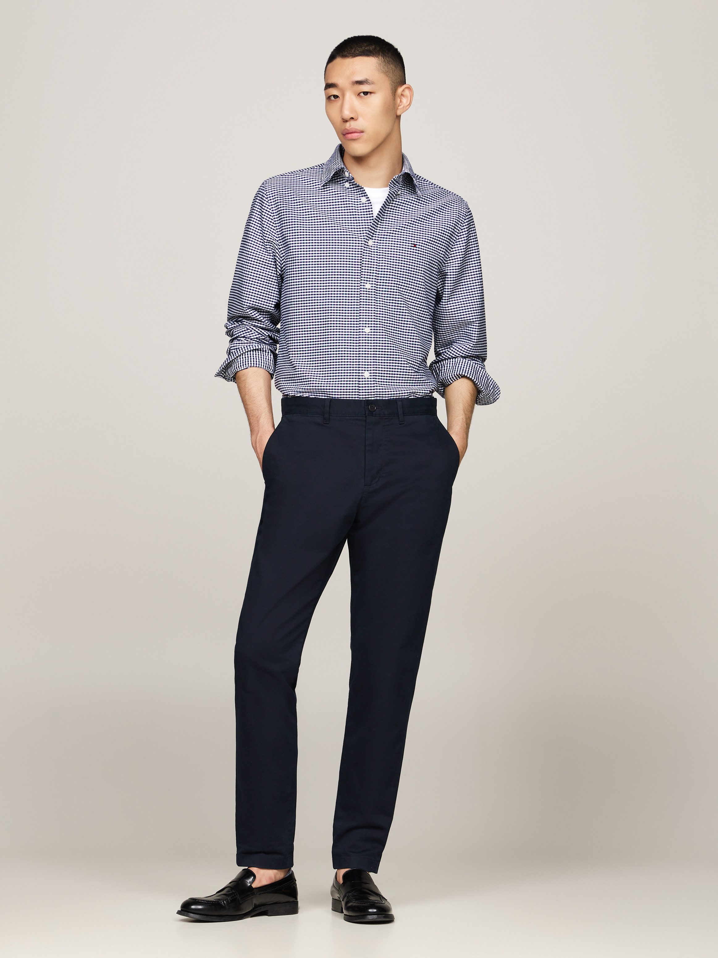 Tommy Hilfiger Overhemd met lange mouwen HERITAGE OXFORD GINGHAM RF SHIRT