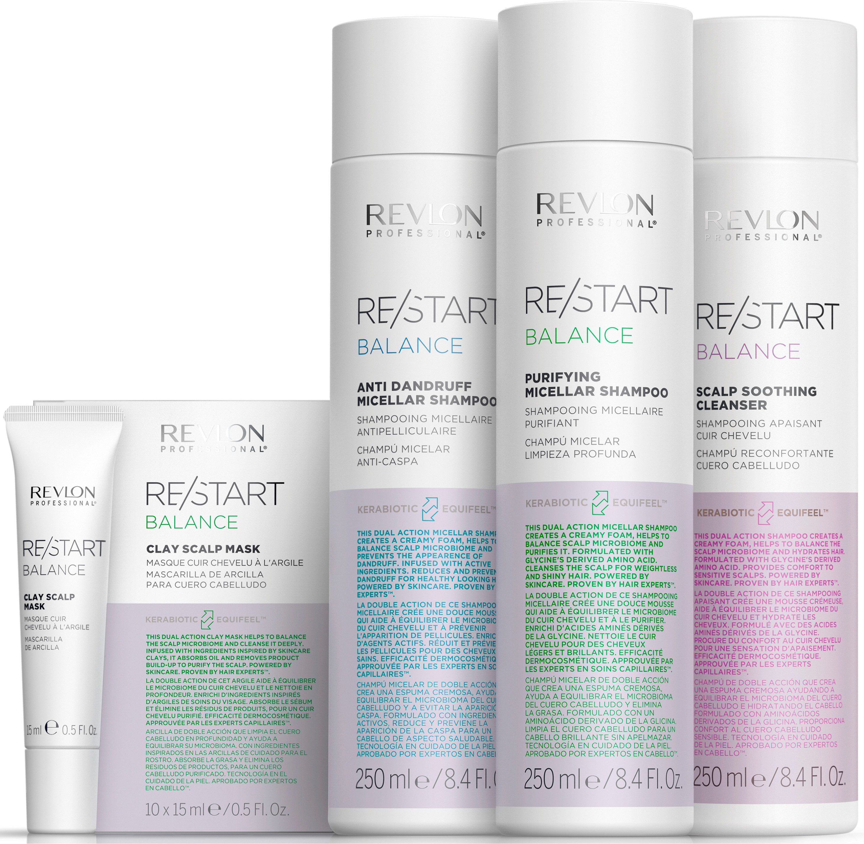 REVLON PROFESSIONAL Haarshampoo Re/Start BALANCE Anti-Dandruff Micellar Shampoo 1000 ml