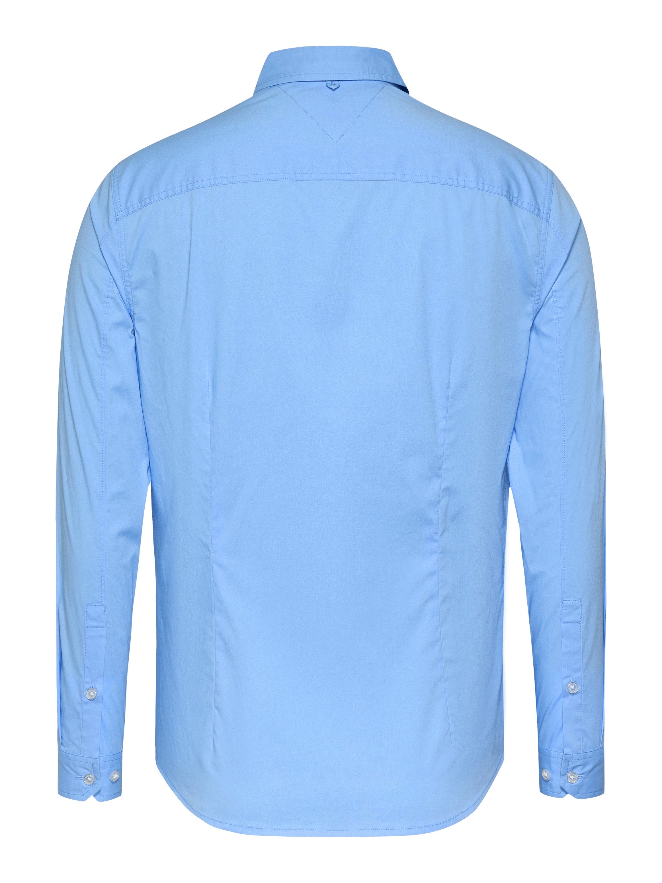 TOMMY JEANS Overhemd met lange mouwen Sabim Stretch Hemd Shirt Stretch shirt premium slim fit met elastaan