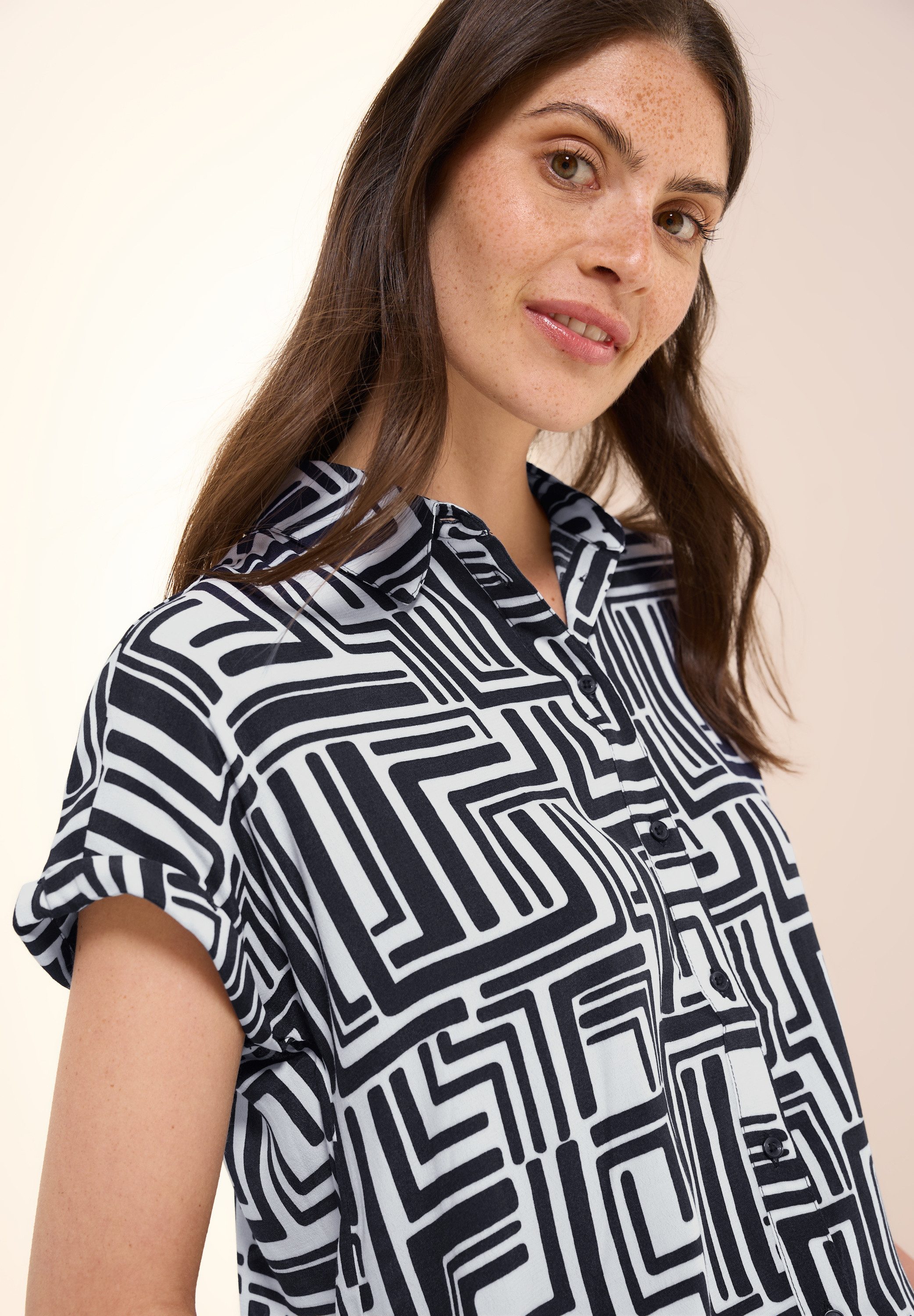 Cecil Blouse met korte mouwen