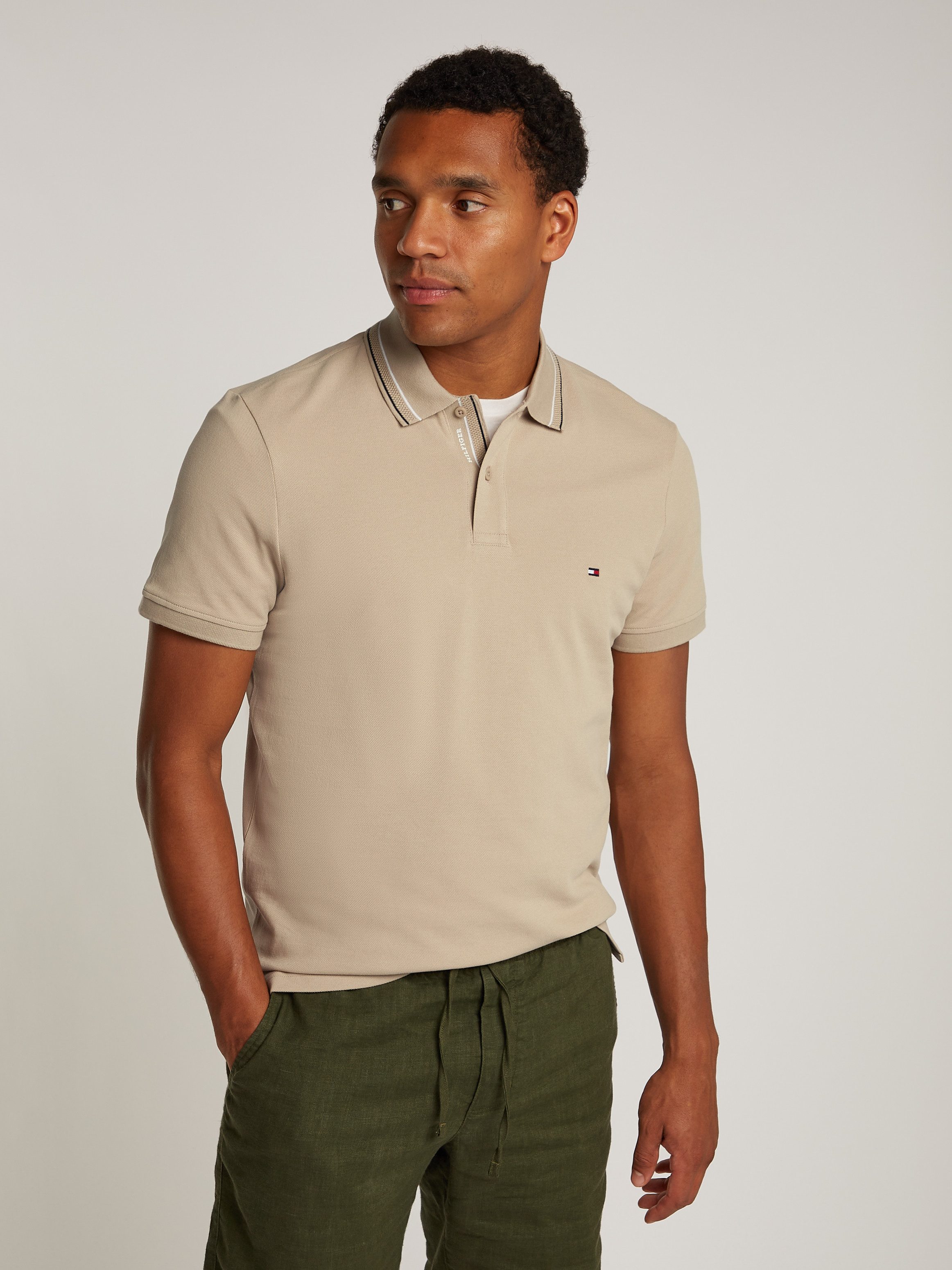 Tommy Hilfiger Poloshirt PLACKET INTEREST REG POLO