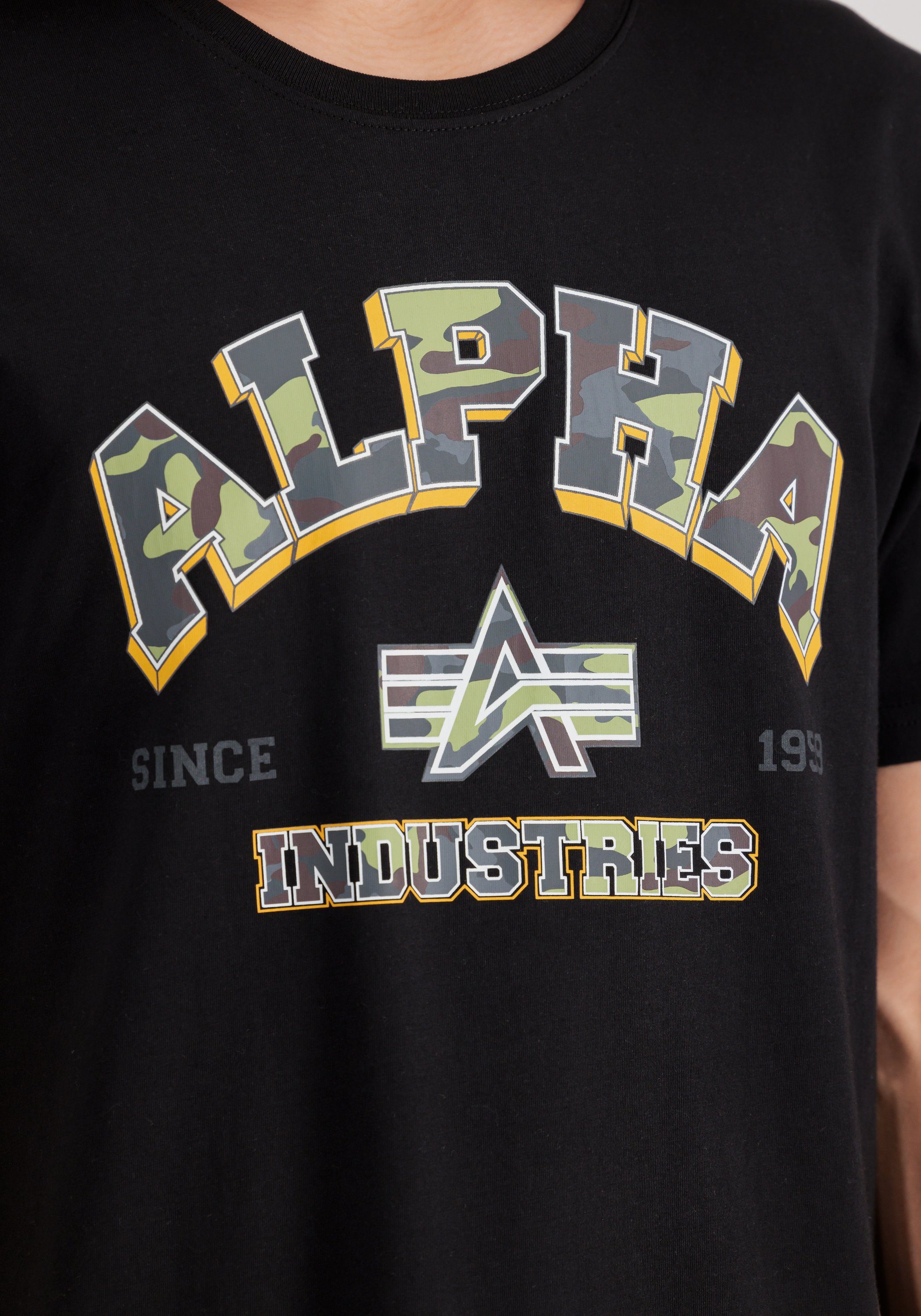 Alpha Industries T-shirt College Camo T-Shirt