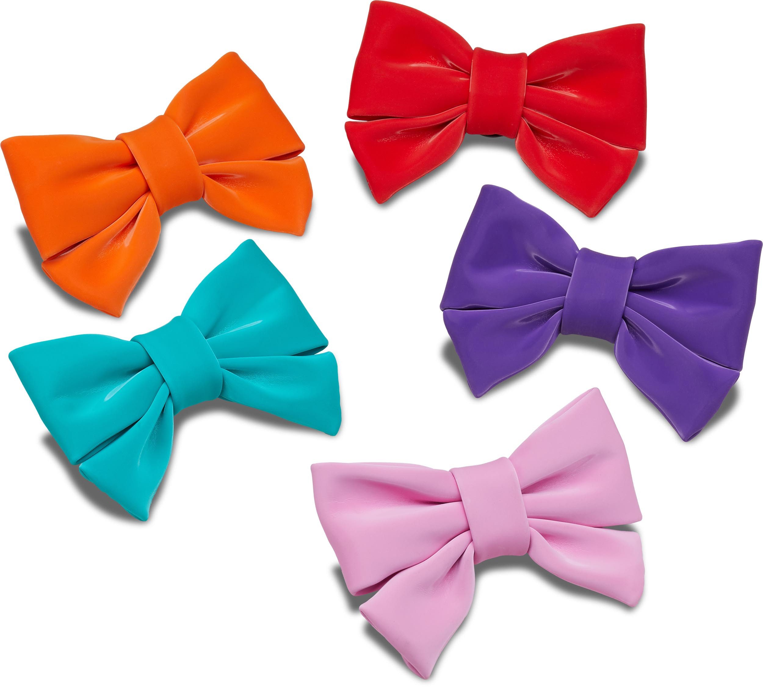 Crocs Schoenbutton Jibbitz™ Super Hyper Me Bows Charm, accessoire, set met strik (set, 5-delig, Geen speelgoed. Niet geschikt voor kinderen jonger dan 3 jaar)