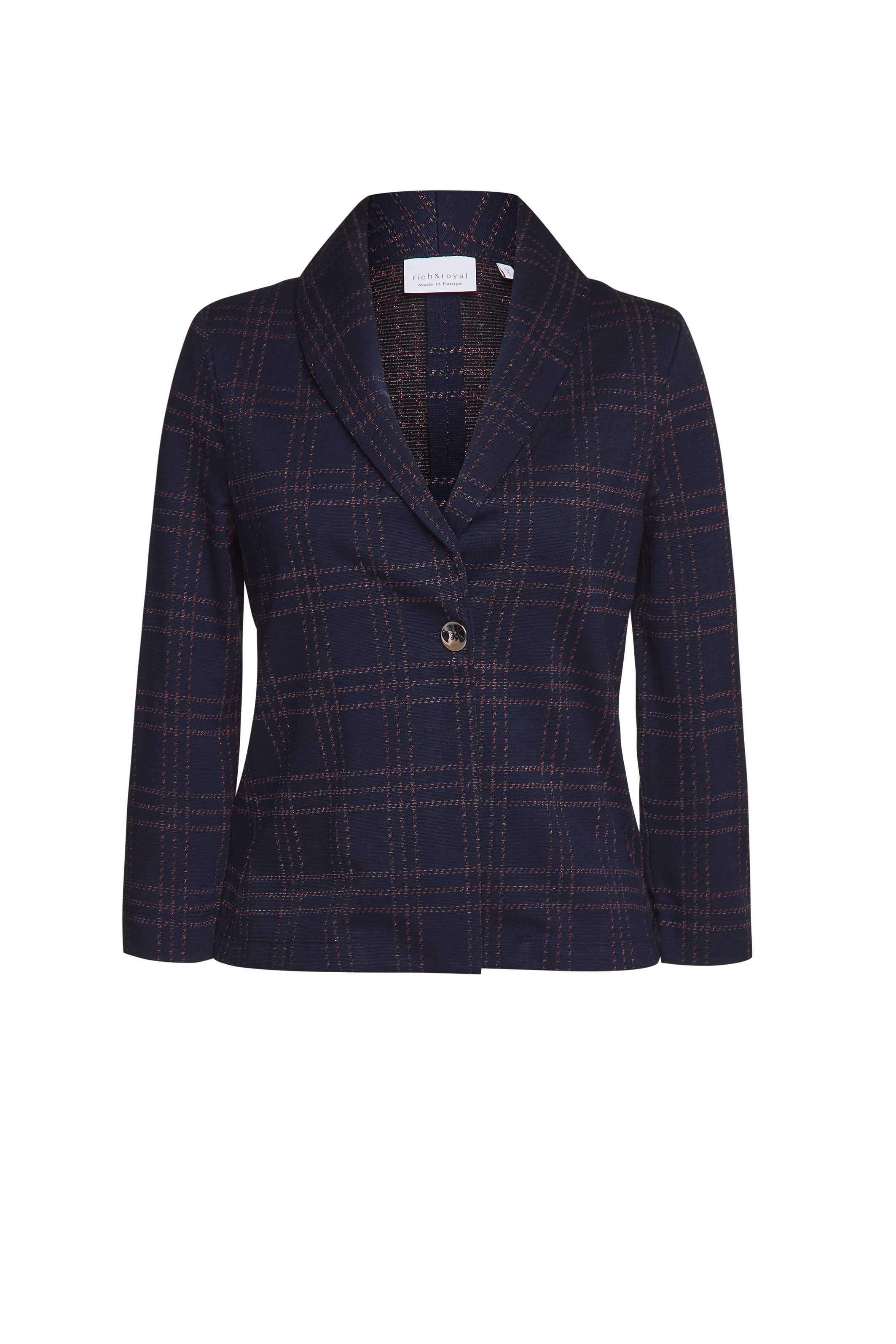 Rich & Royal Jerseyblazer in 1-knoopsmodel