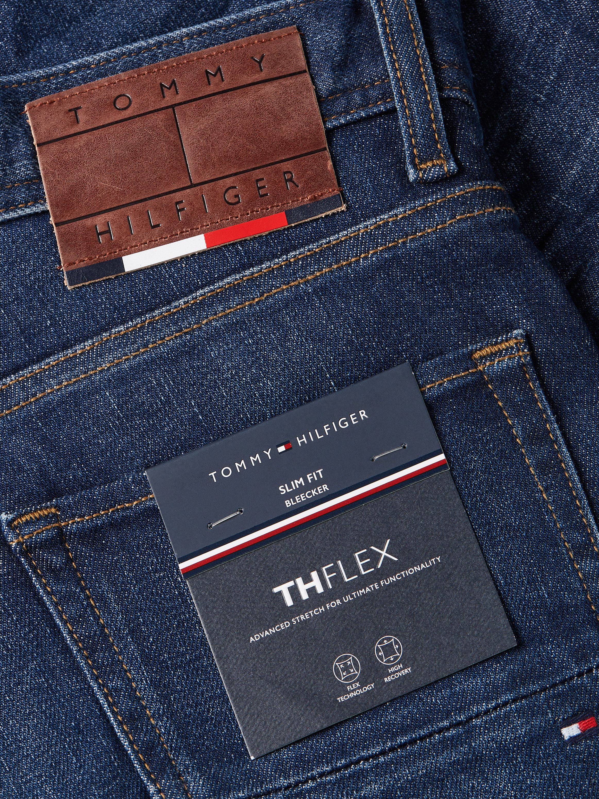 Tommy Hilfiger Slim fit jeans SLIM BLEECKER PSTR CROW BLACK