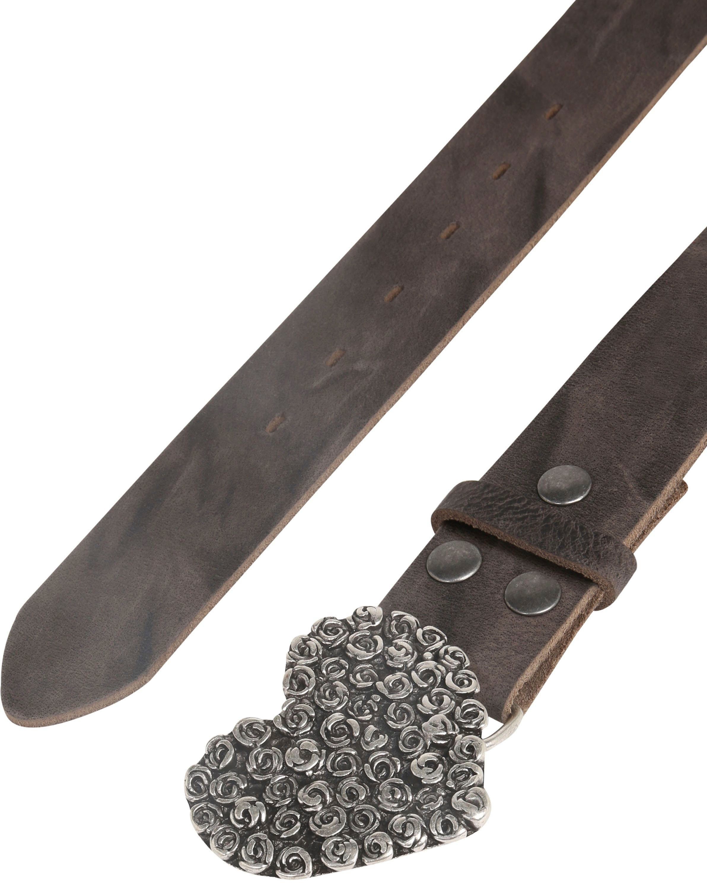 RETTUNGSRING by showroom 019° Leren riem
