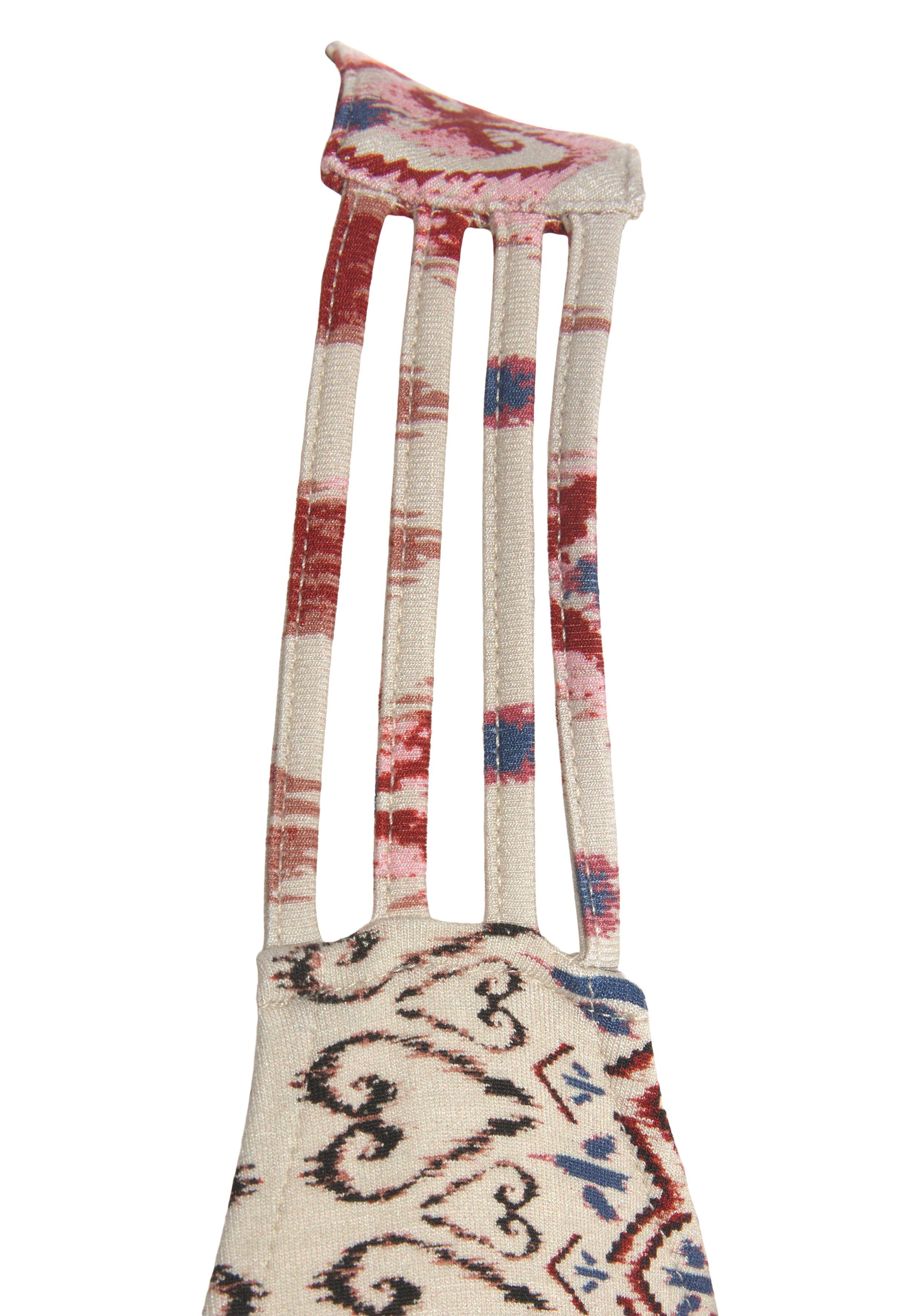 Buffalo Strandjurk met mooie bandjes en etnische print, mini jurk, zomerjurk