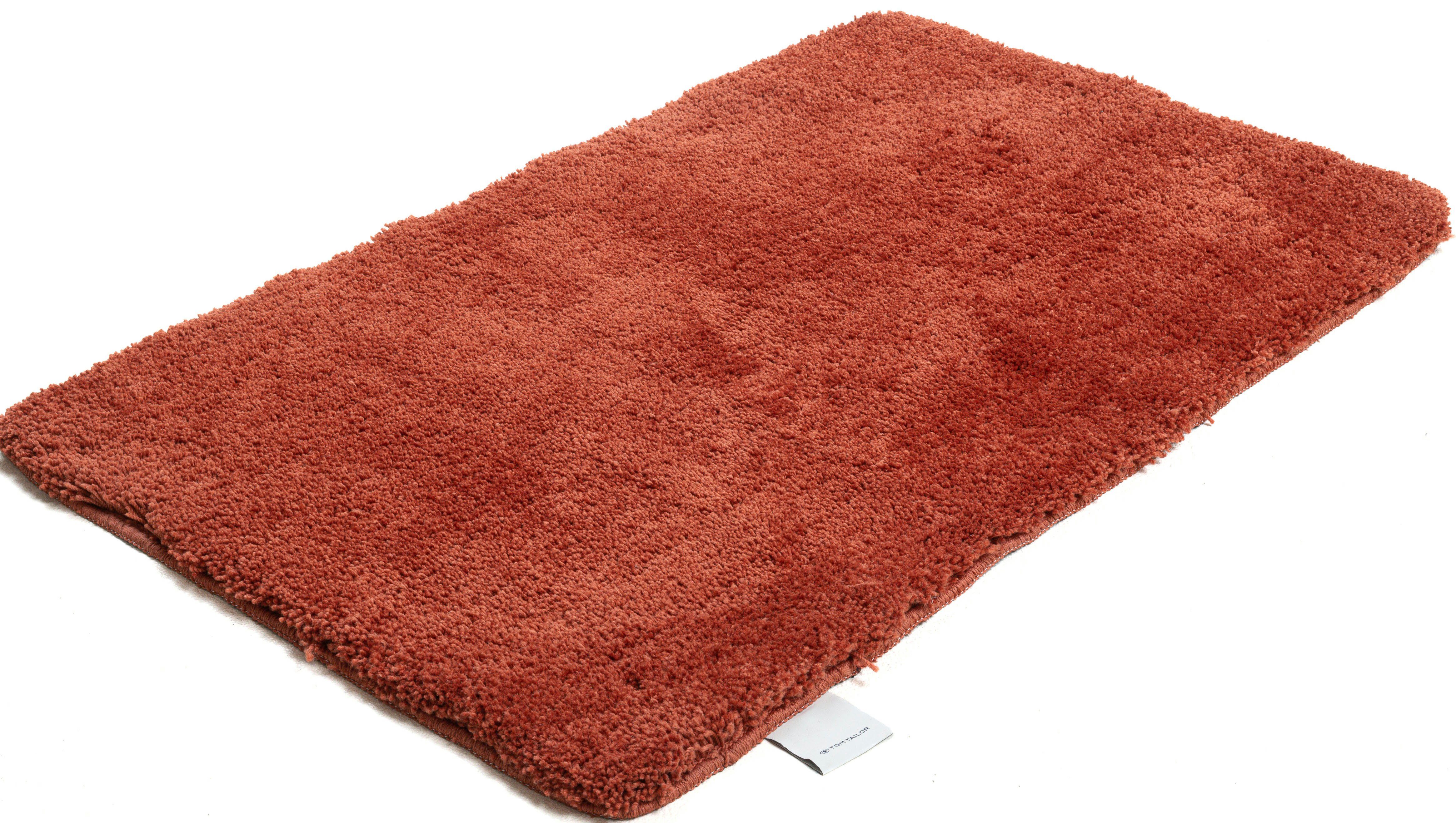 TOM TAILOR HOME Badmat Cozy Bath UNI Badmat, effen kleuren, rechthoekig, rond en ovaal verkrijgbaar (1 stuk)
