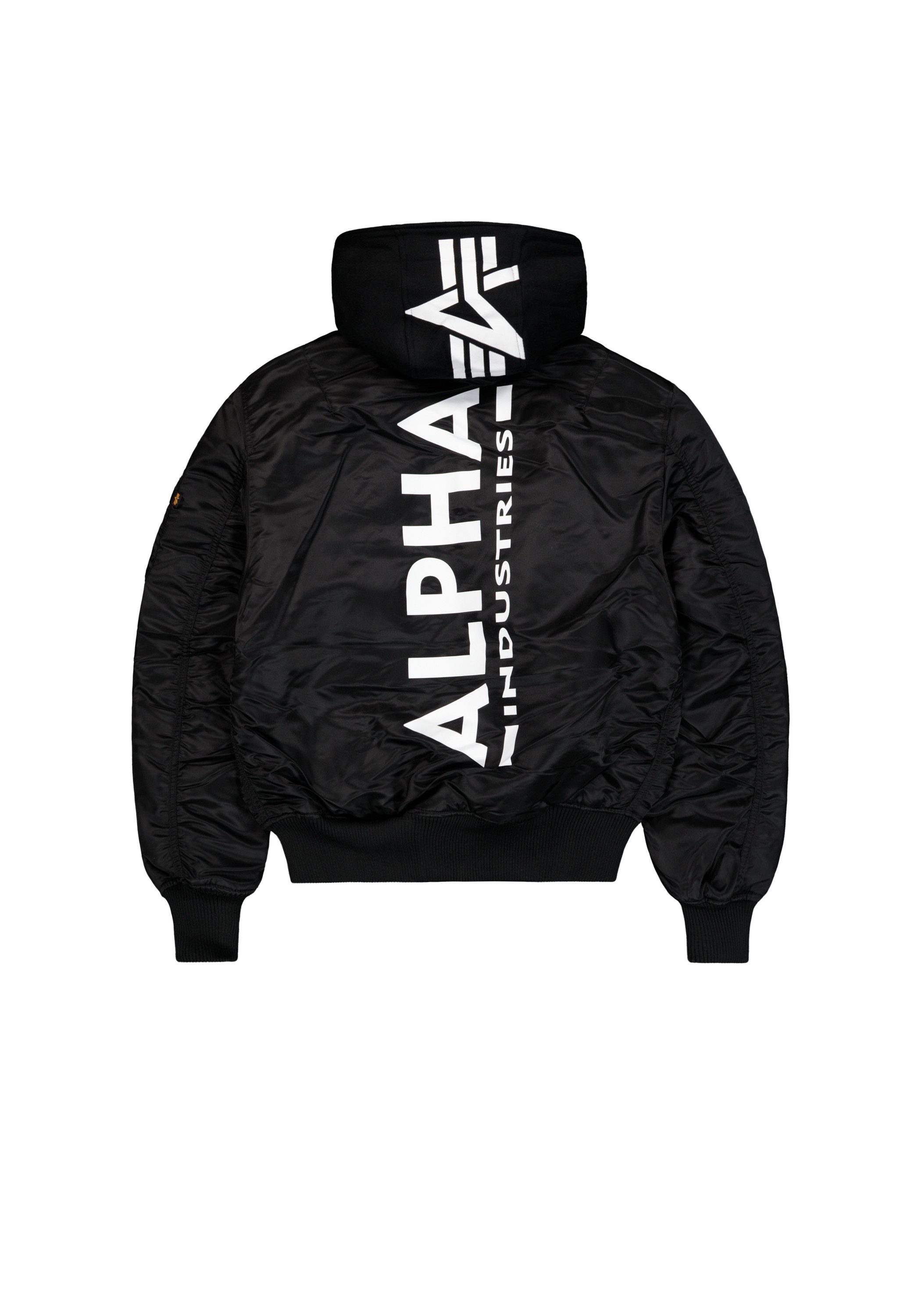Alpha Industries Bomberjack Alpha Industries Men - Bomber Jackets MA-1 Zip Hood Back Print