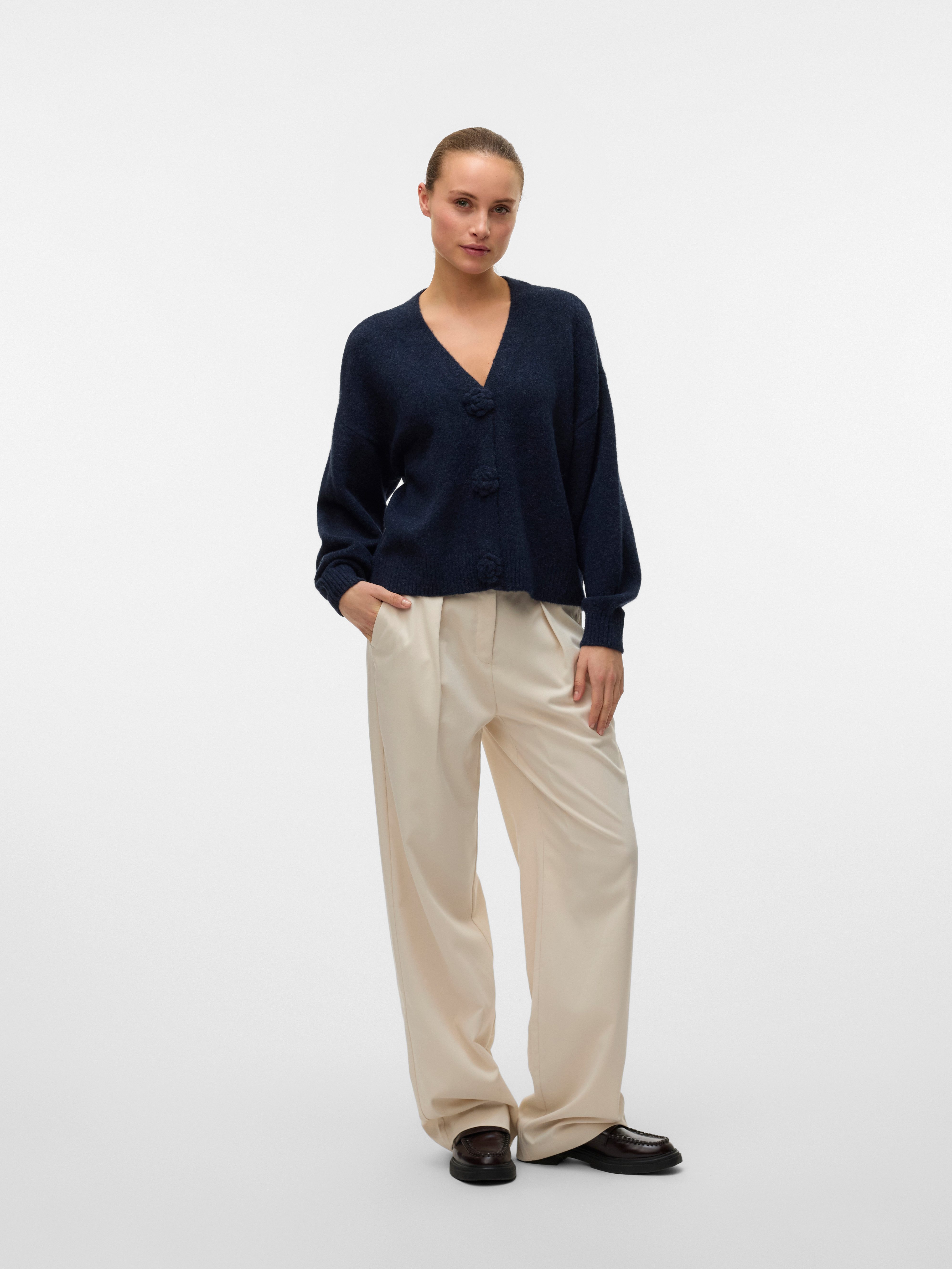 Vero Moda Vest VMCECILY LS V-NECK CARDIGAN GA