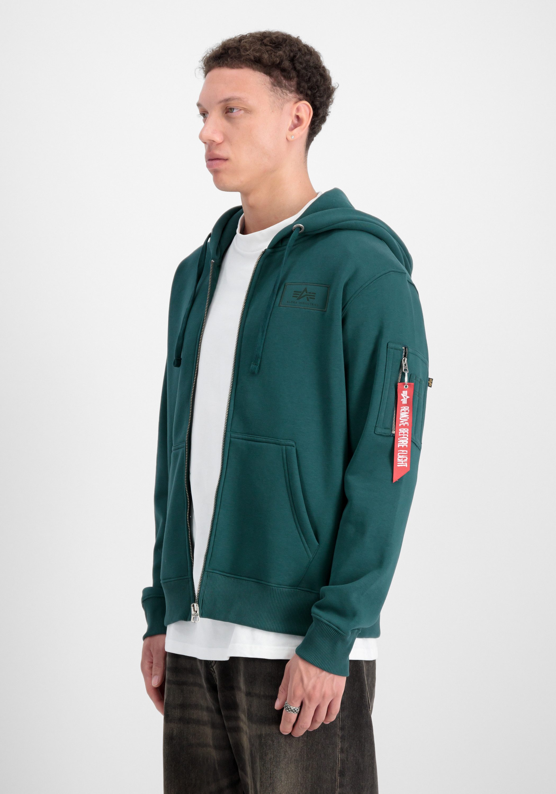 Alpha Industries Hoodie Alpha Industries Men - Hoodies Back Print Zip Hoodie