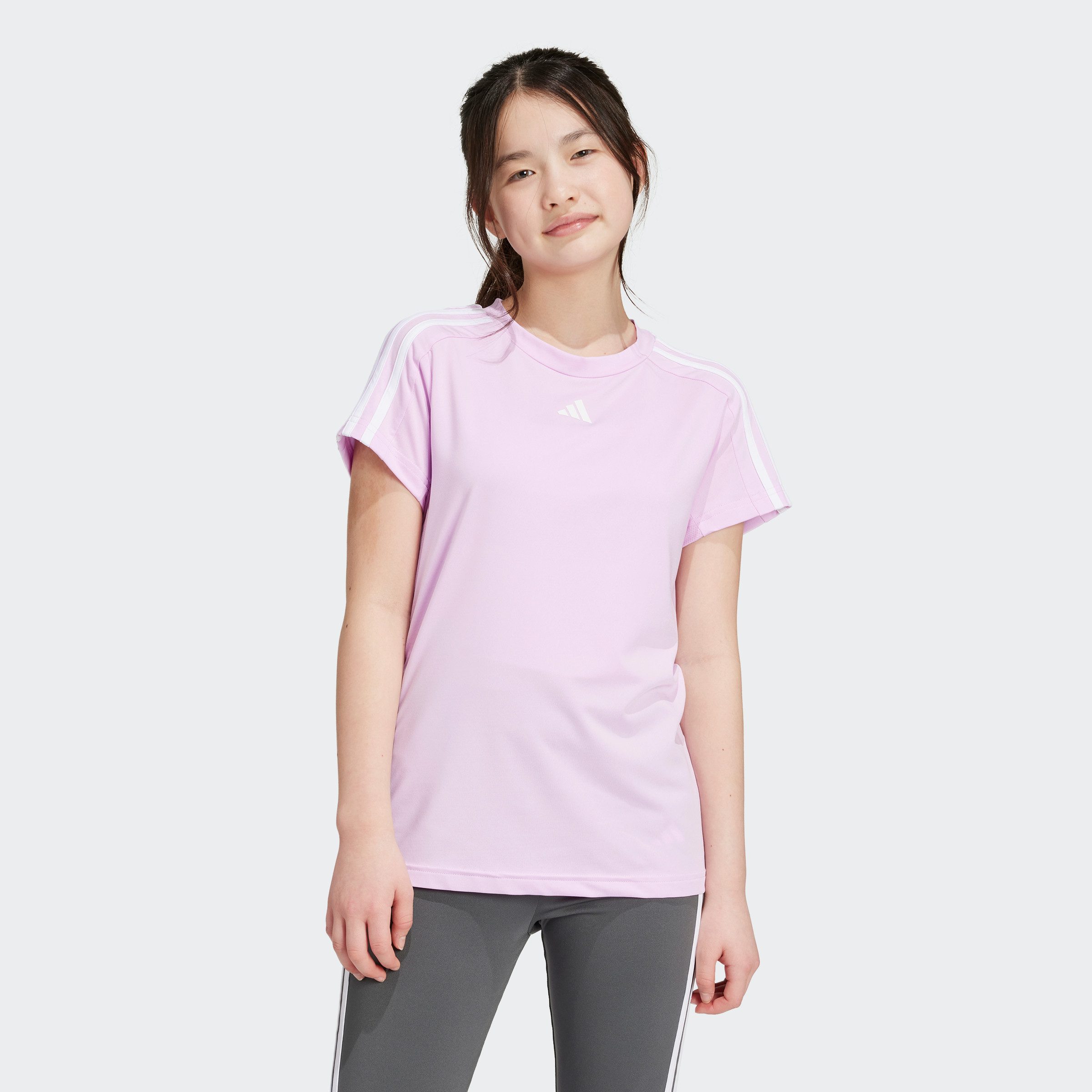 Adidas Sportswear T-shirt TRAIN ESSENTIALS AEROREADY 3-STRIPES SLIM-FIT TRAINING