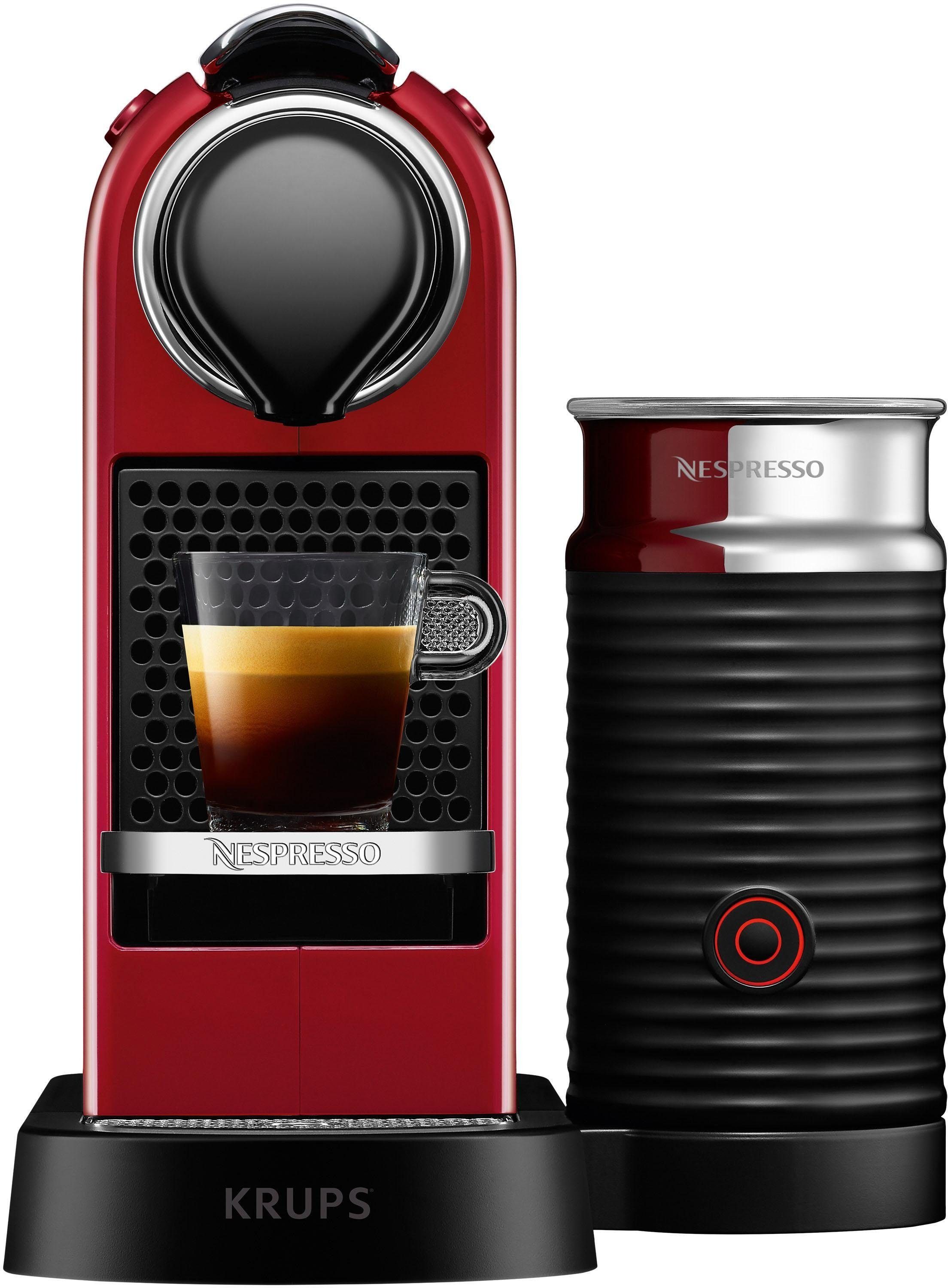 Nespresso Koffiecapsulemachine XN761B CitiZ & Milk von Krups