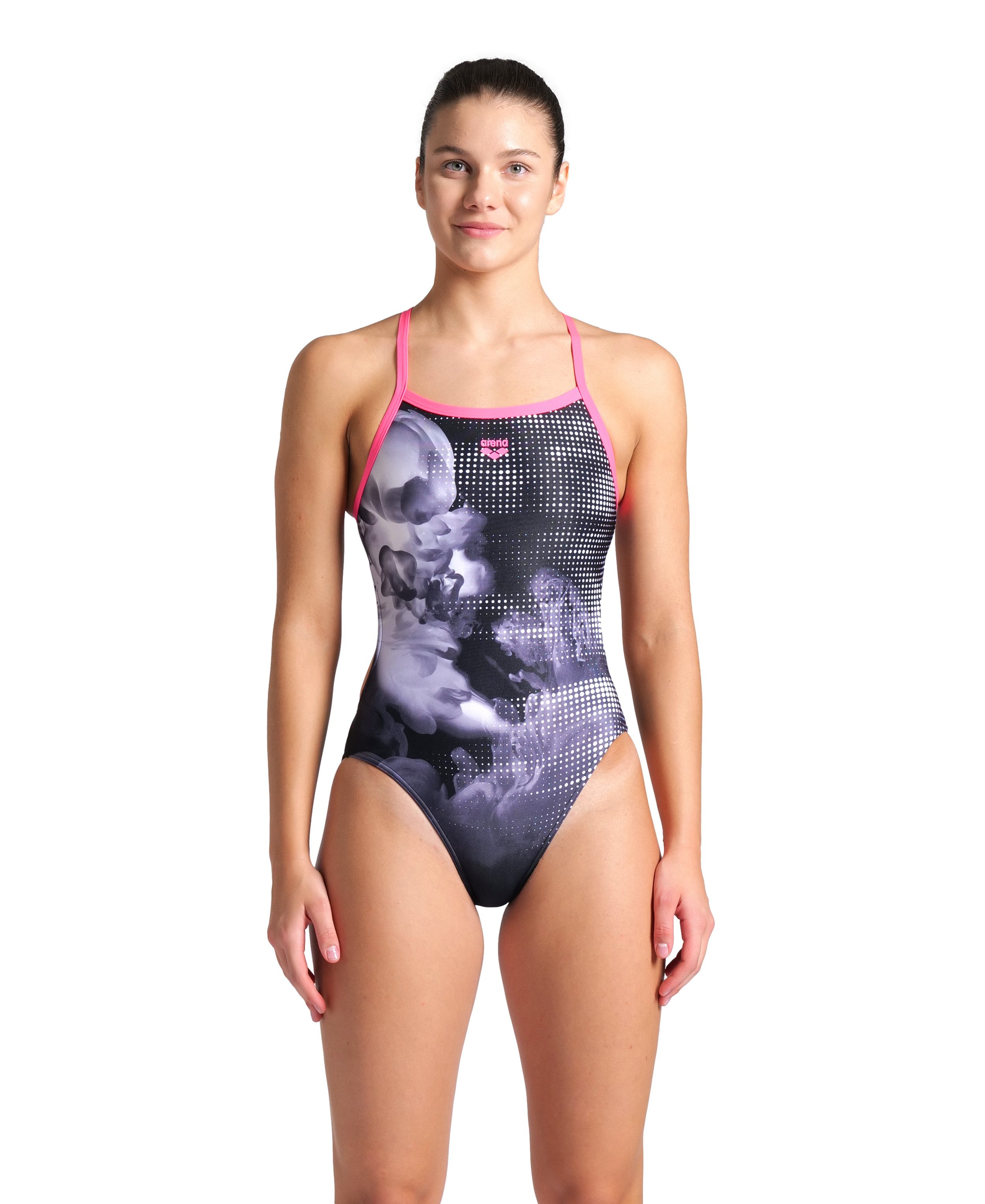 Arena Badpak Airbrush dames badpak Met 50+ UV-bescherming