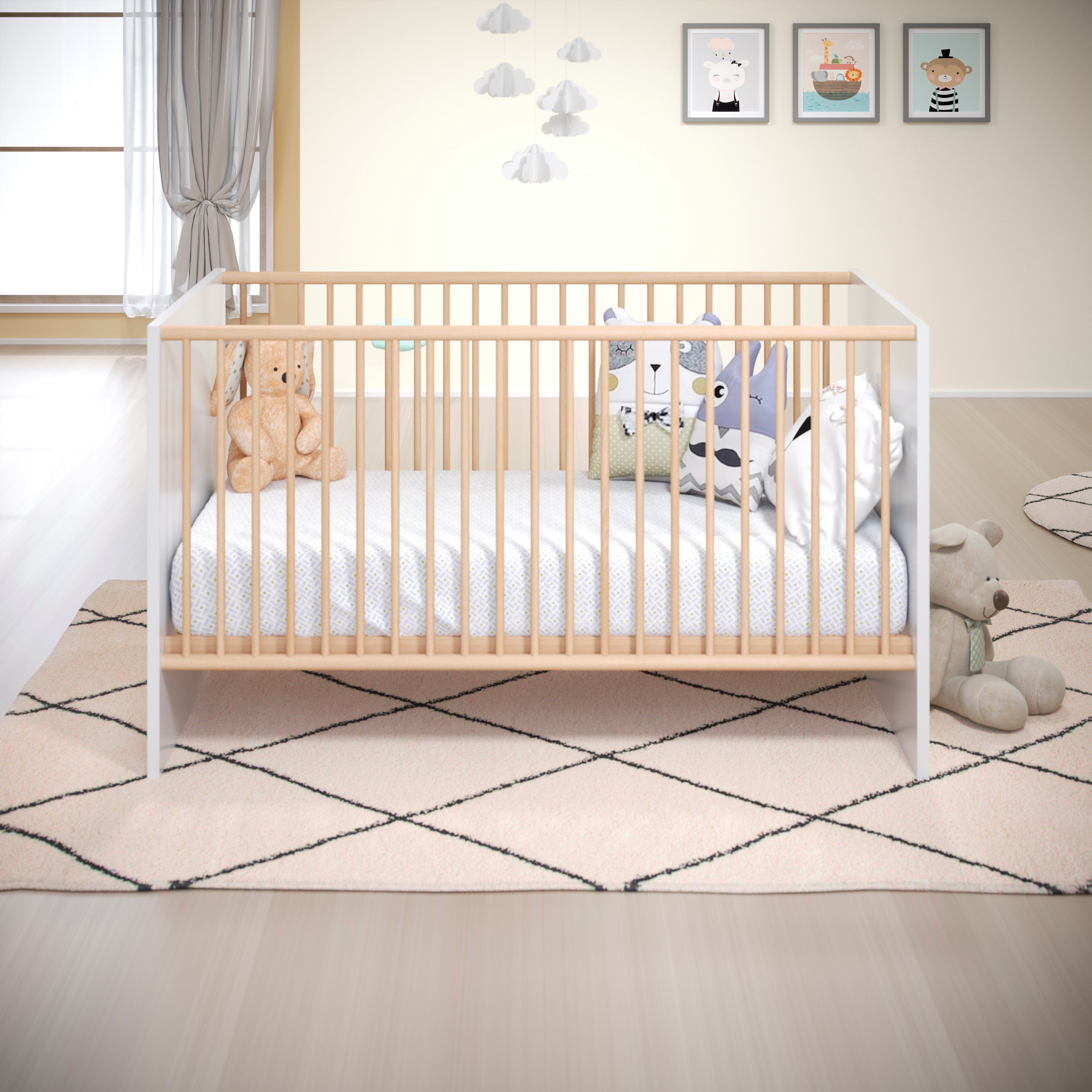 trendteam Babymeubelset Mats neutraal ontwerp (2-delig)