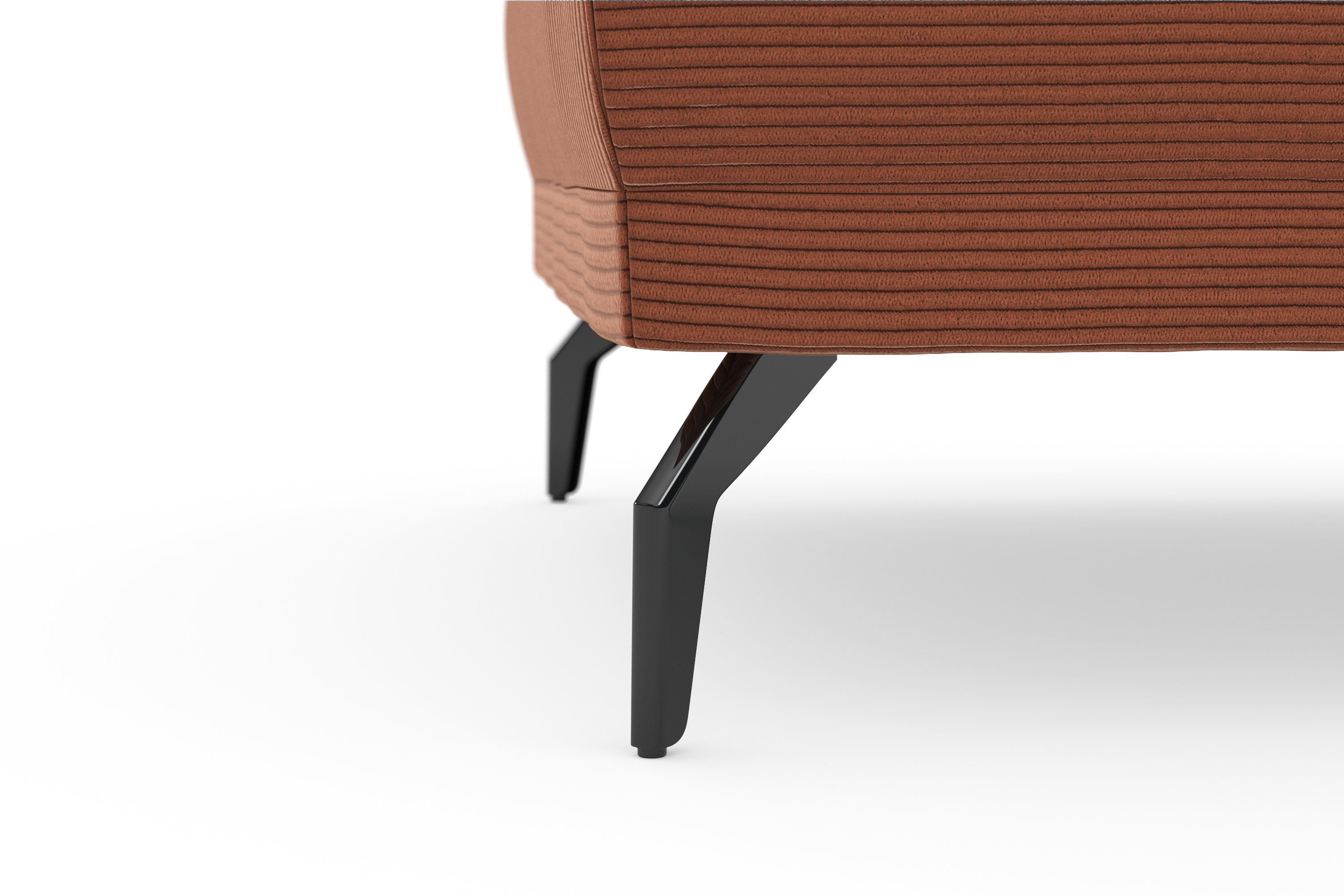 INOSIGN Hocker Coco Cord-bekleding in 2 uitvoeringen, poten 15 cm hoog