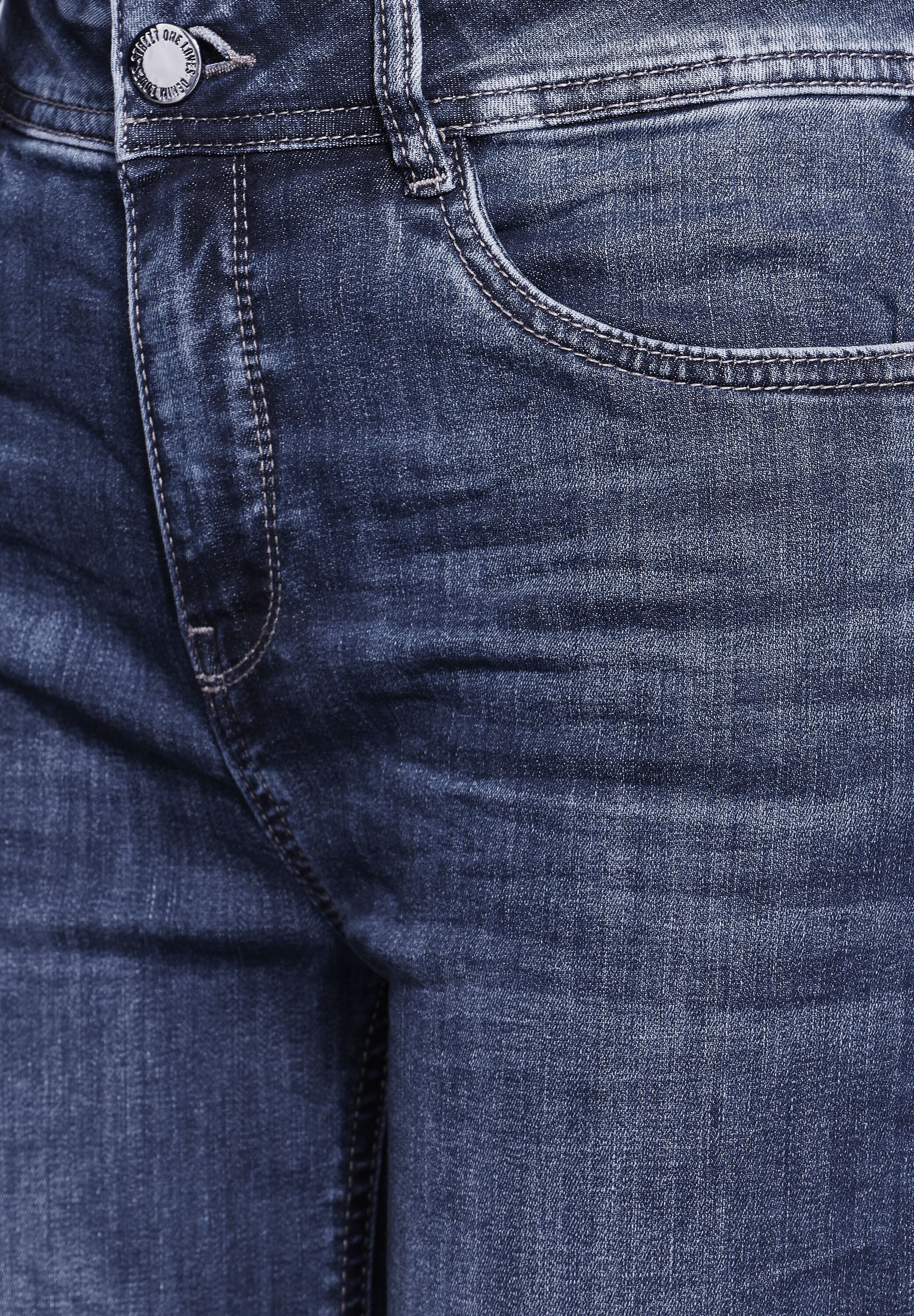 STREET ONE Straight jeans in five-pocketsstijl