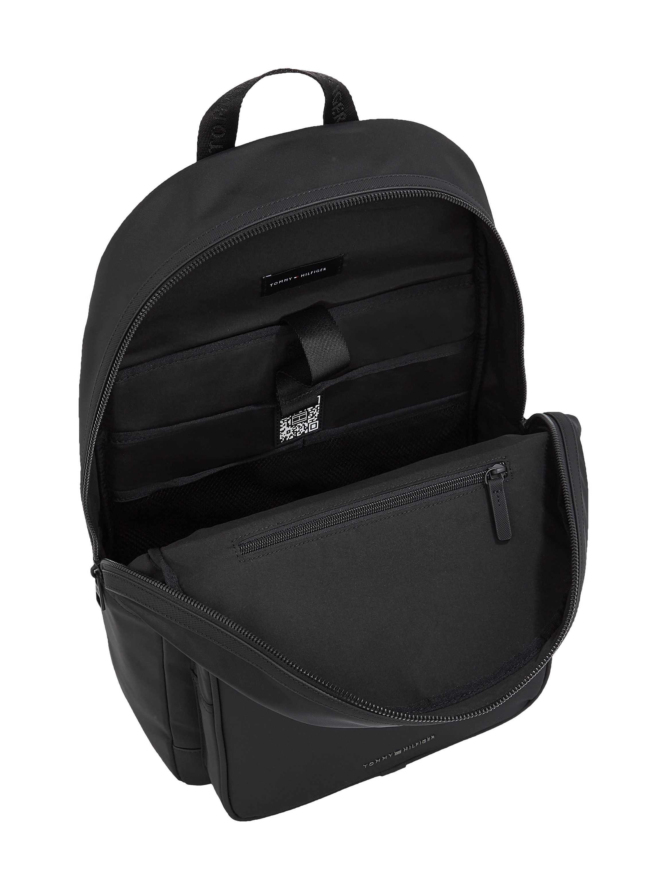 Tommy Hilfiger Vrijetijdsrugzak TH REPREVE BACKPACK , heren rugzak, werkrugzak met verstelbare schouderbanden