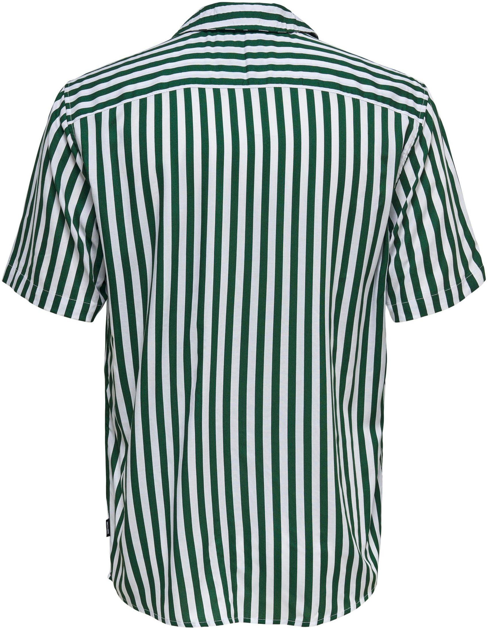 ONLY & SONS Overhemd met korte mouwen ONSWAYNE LIFE SS VISCOSE
