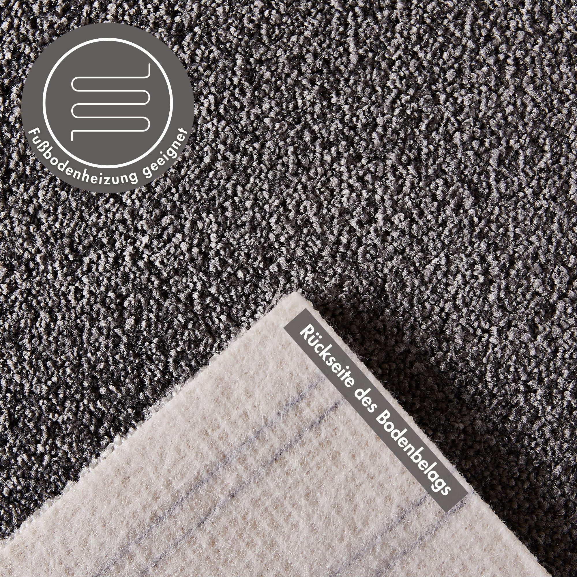Andiamo Tapijt Veronay, velours, Made in Belgium Effen kleuren, breedte 400 cm of 500 cm, slijtvast, onderhoudsvriendelijk