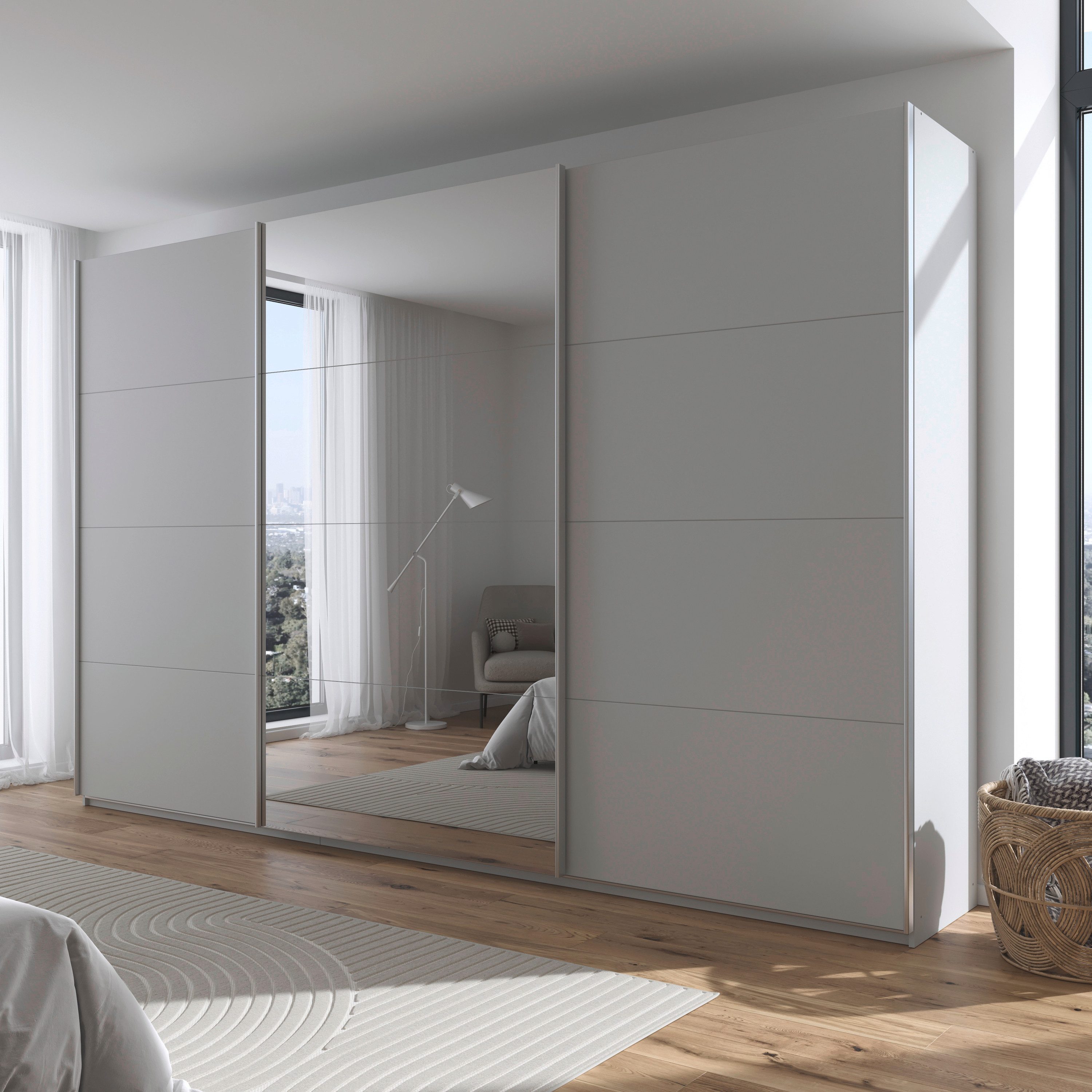 rauch Schuifdeurkast Kledingkast kast OTTO´S CHOICE garderobe AGORDO Top interieur, in 4 breedtes en 2 hoogtes MADE IN GERMANY