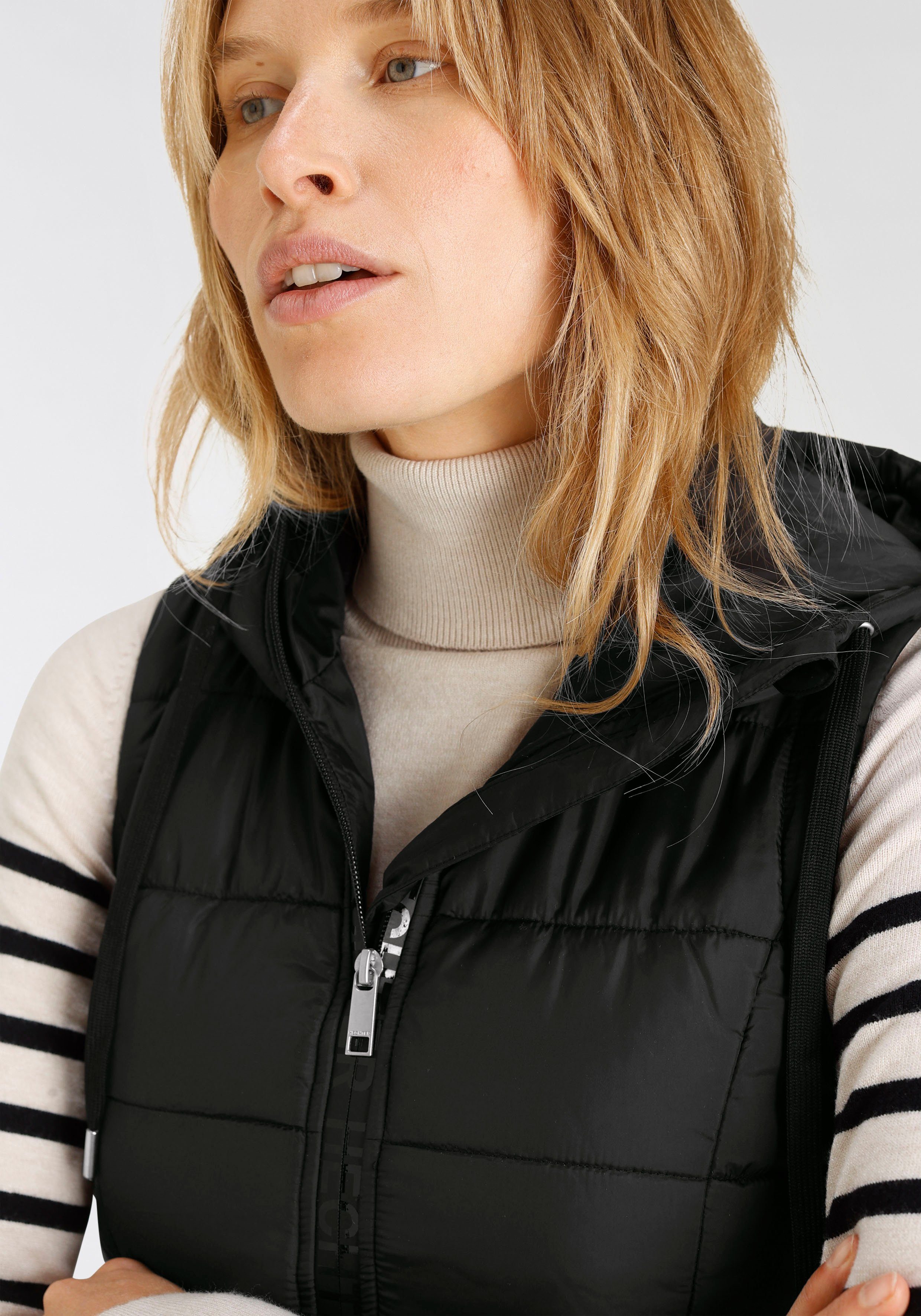 HECHTER PARIS Korte jas met geïntegreerd gilet (set, 2-delig)