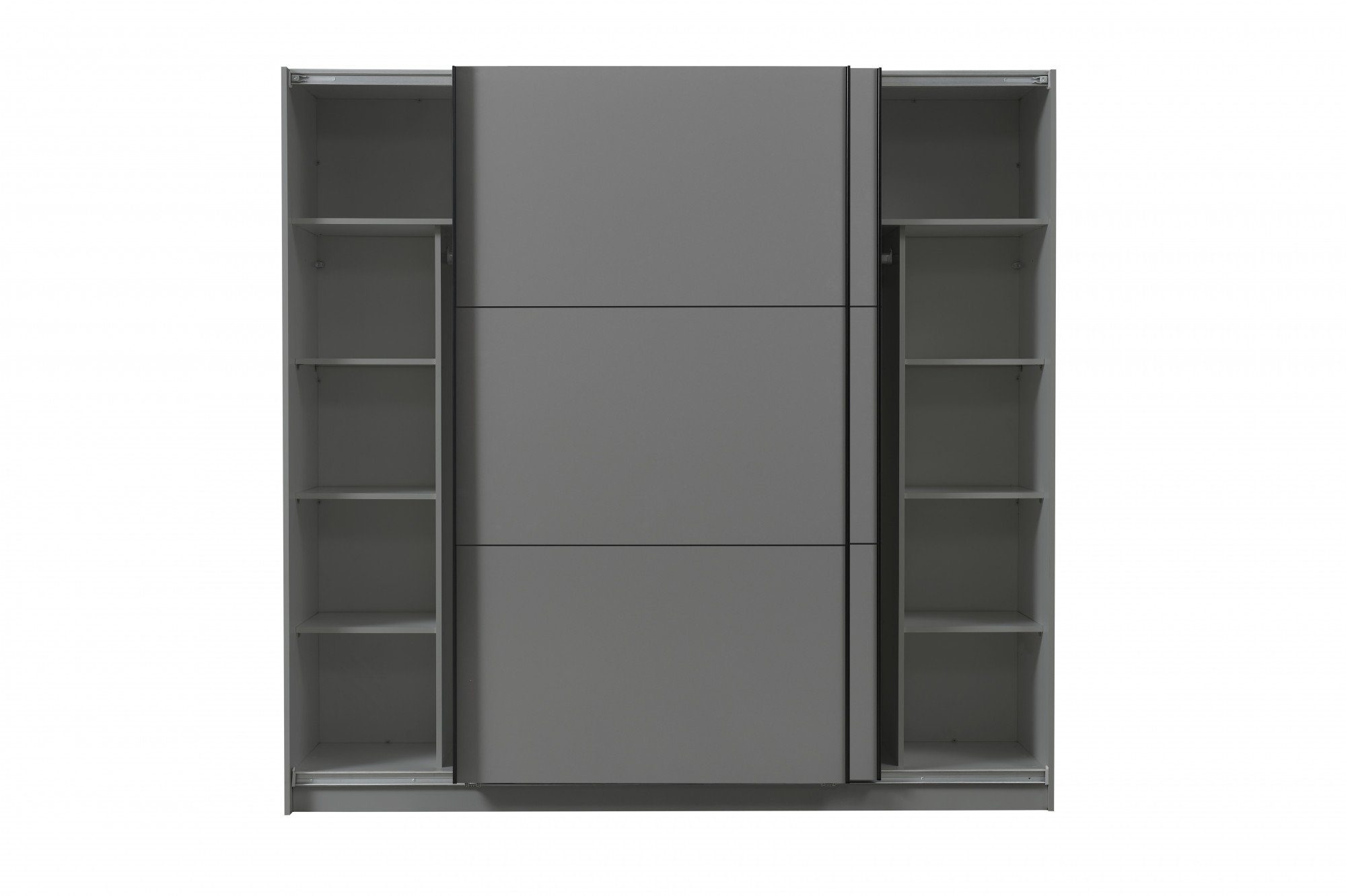 INOSIGN Zweefdeurkast Sierra klassieke kledingkast linnenkast 179 of 217 cm breed met volledige binnenindeling, fsc®-gecertificeerd houtmateriaal