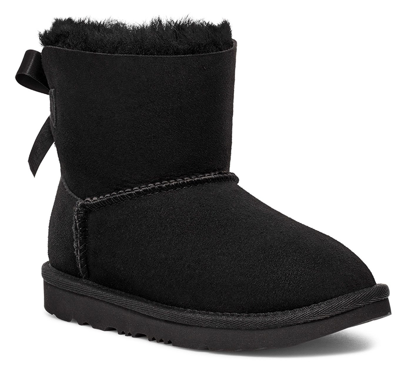 UGG Winterlaarzen K MINI BAILEY BOW II , instaplaarzen, winterlaarzen, snowboots met warme...