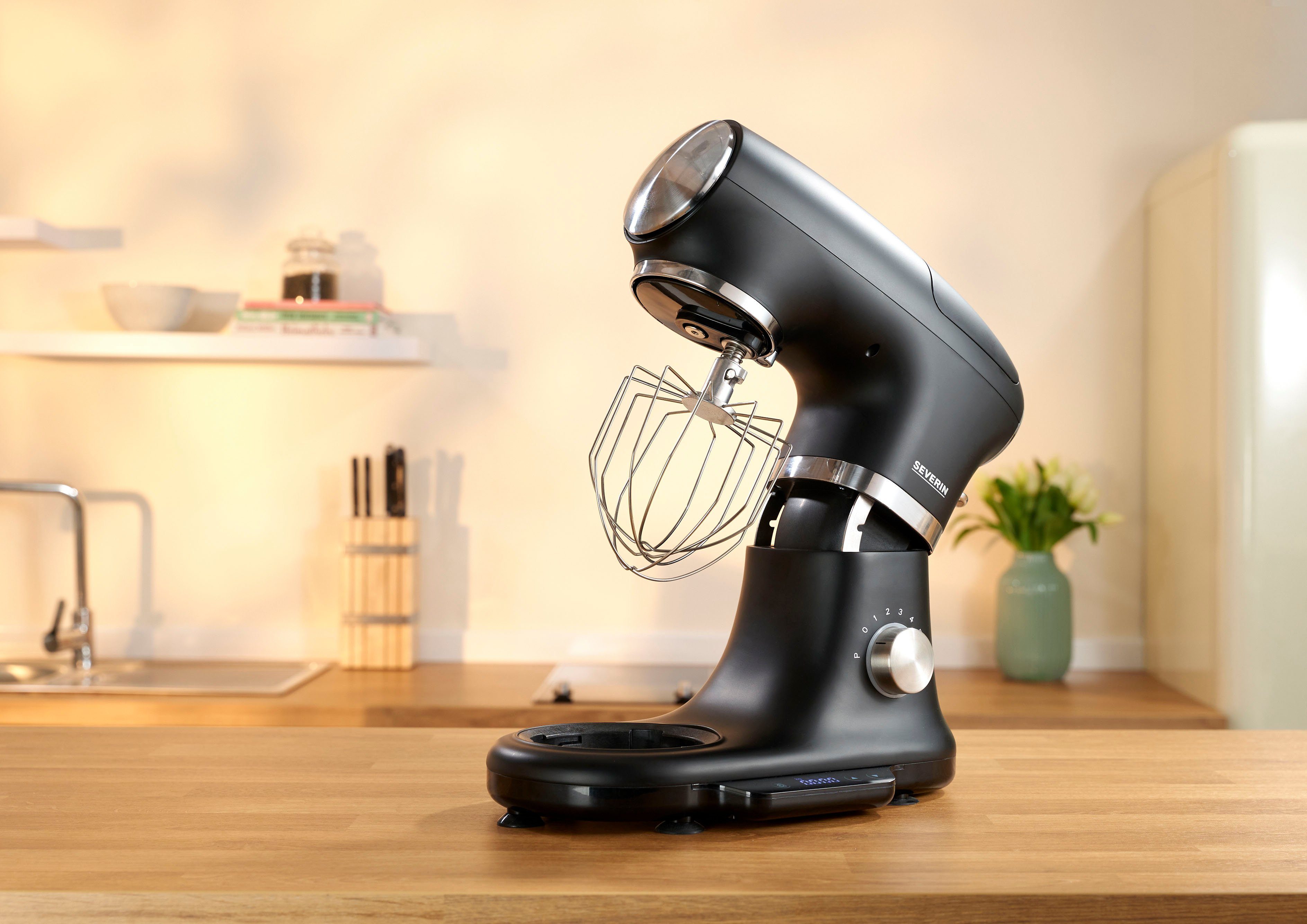 Severin Keukenmachine KM 3898 met geïntegreerde weegschaal