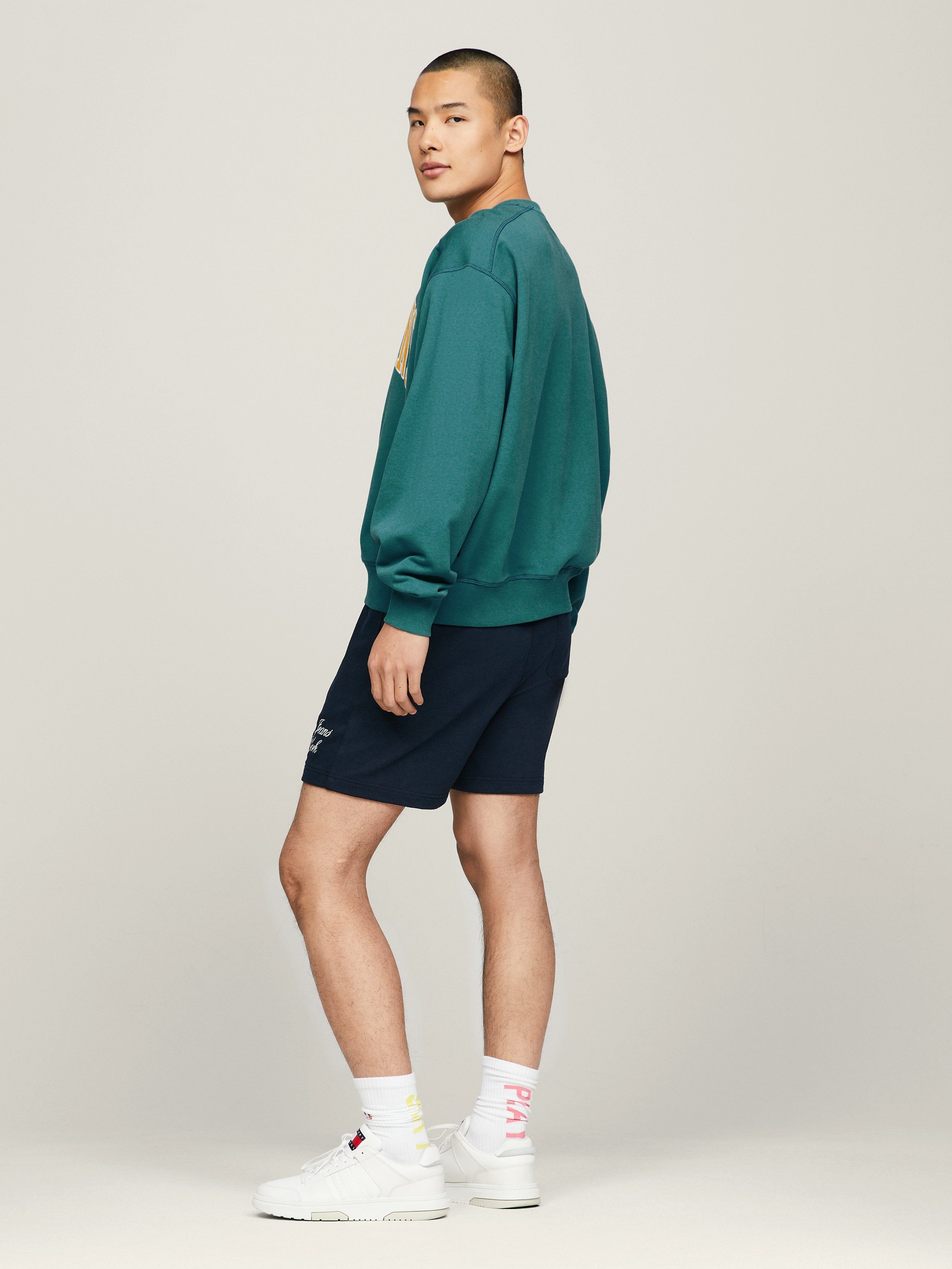TOMMY JEANS Sweatshirt TJM BOXY POP VARSITY CREW