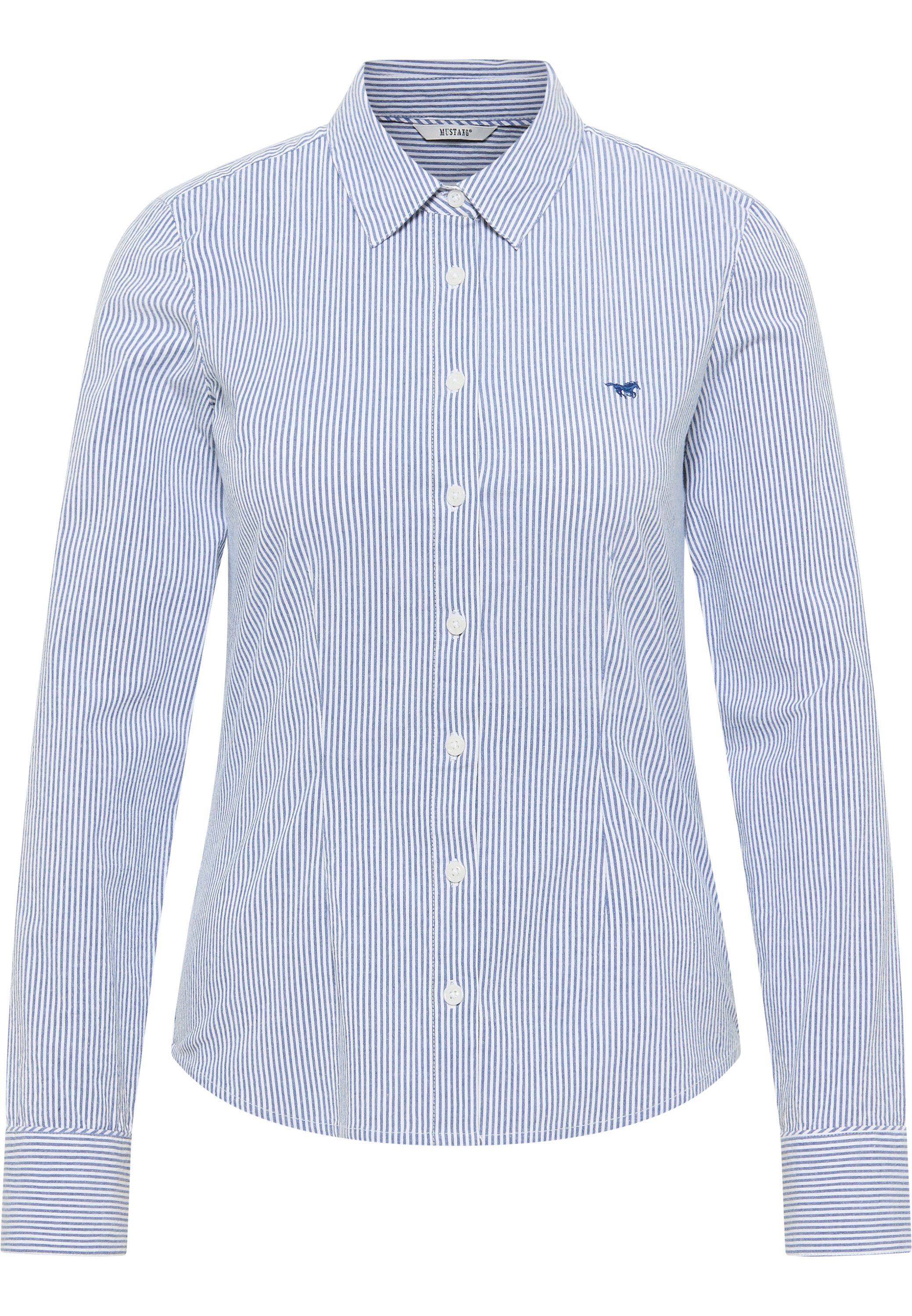 MUSTANG Blouse met lange mouwen Dames Style Allegheny